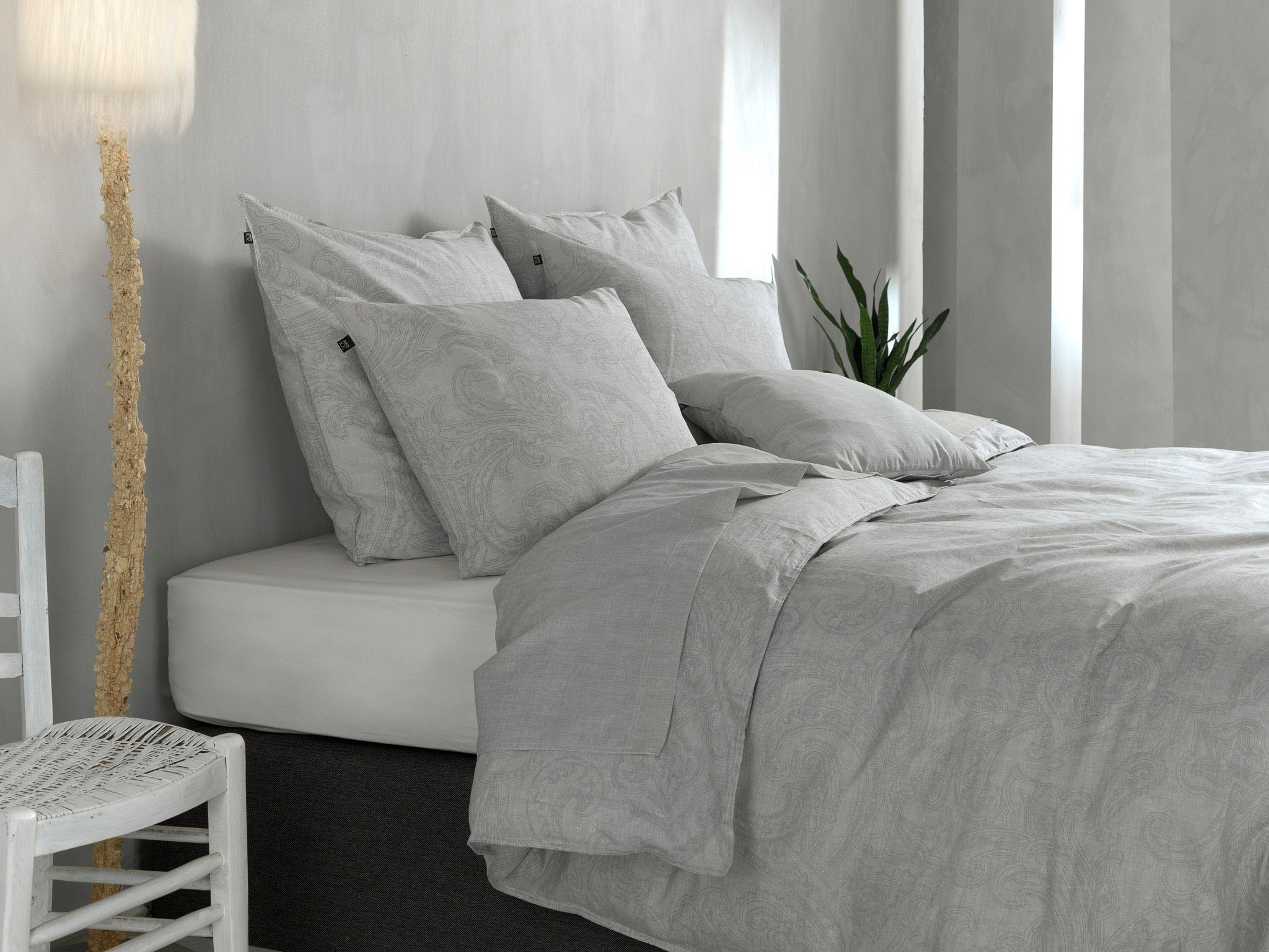 ZO HOME Bettwäsche »Paisley-di-Lino«, Bettwäsche aus 100% Baumwolle, hochwertiges Renforcé