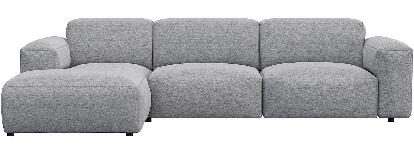 FLEXLUX Ecksofa "Lucera bequem und komfortabel durch hochwertigen Sitzaufba günstig online kaufen