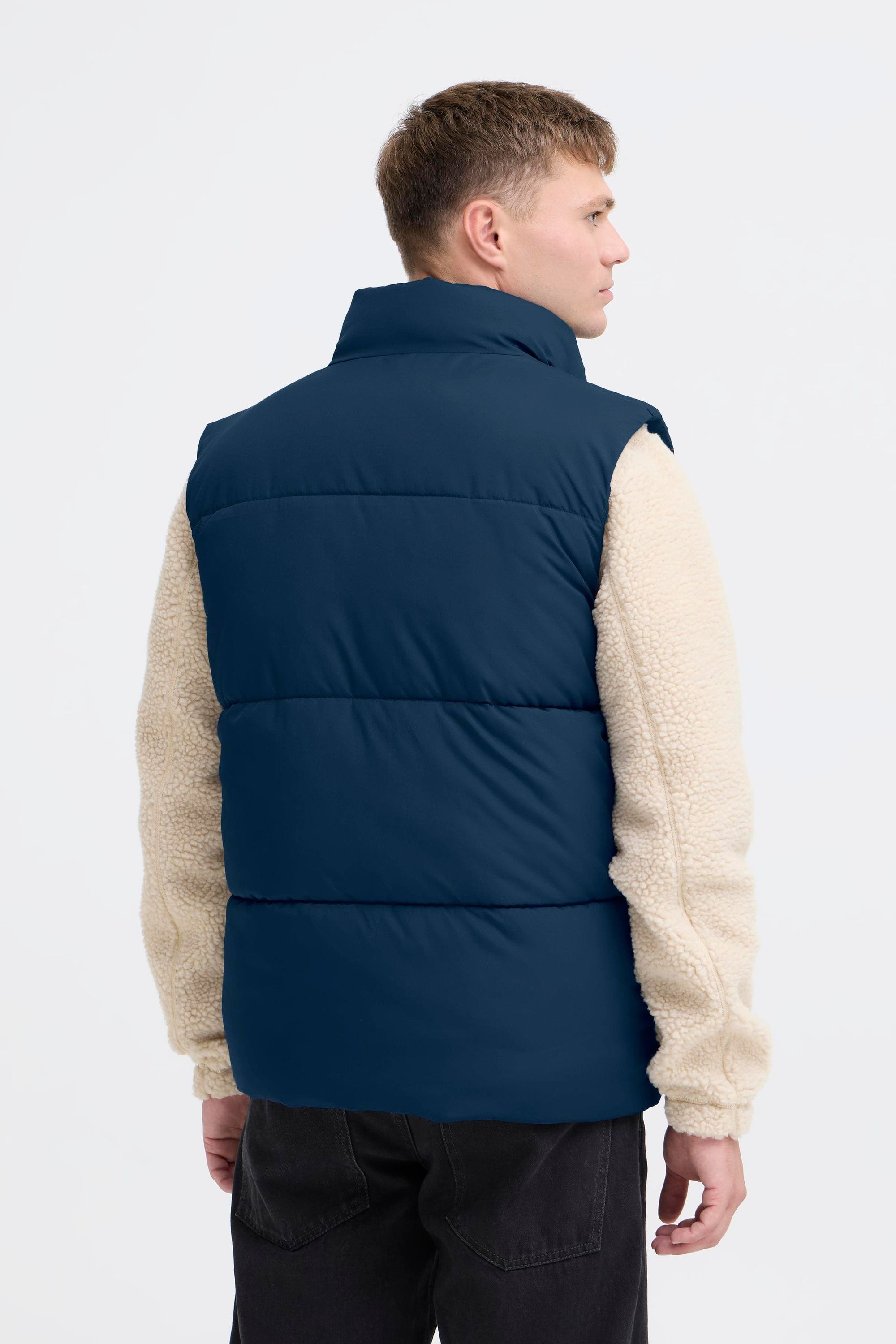 BLEND BHElmer Steppweste Blau S 3