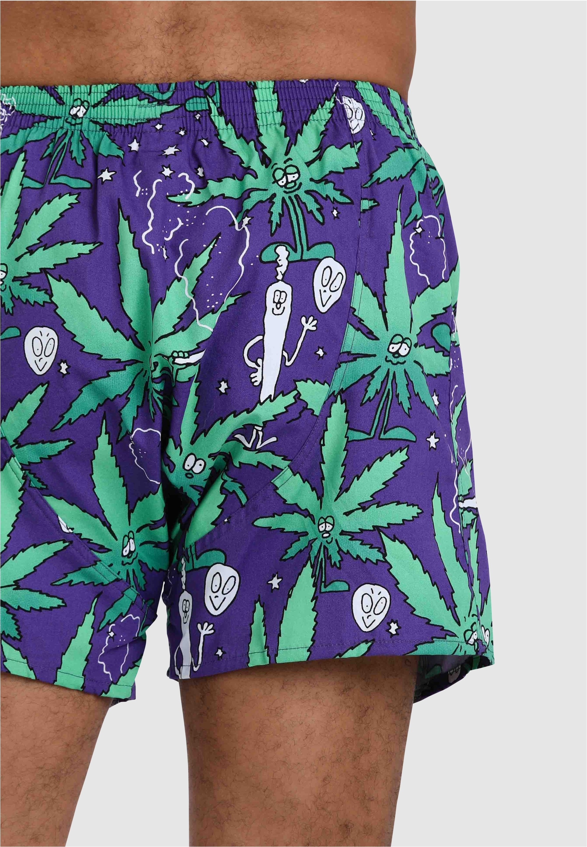 Lousy Livin Boxershorts »Weedy & Broccoli«, mit buntem Design