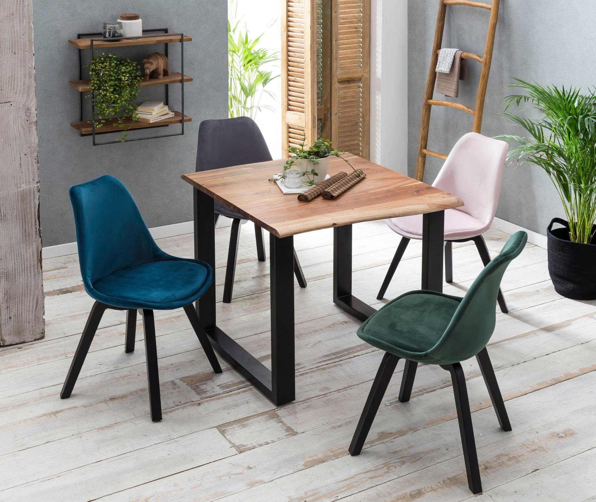 SIT Wandregal »Romanteaka«, | und Altholz bestellen aus BAUR Chic, Shabby Vintage Metall, Teak