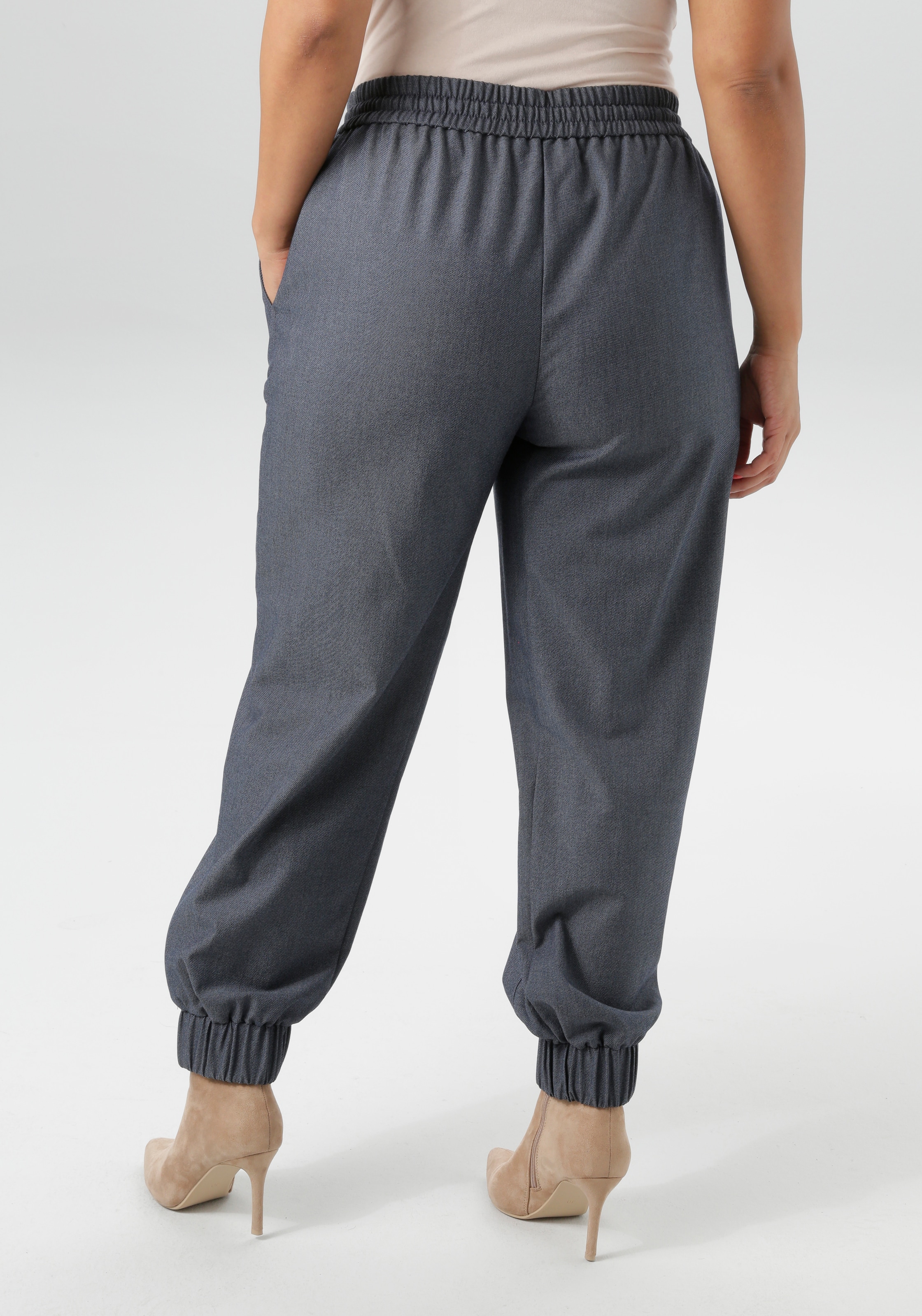 Aniston PLUS Schlupfhose, mit praktischen Eingrifftaschen -NEUE KOLLEKTION