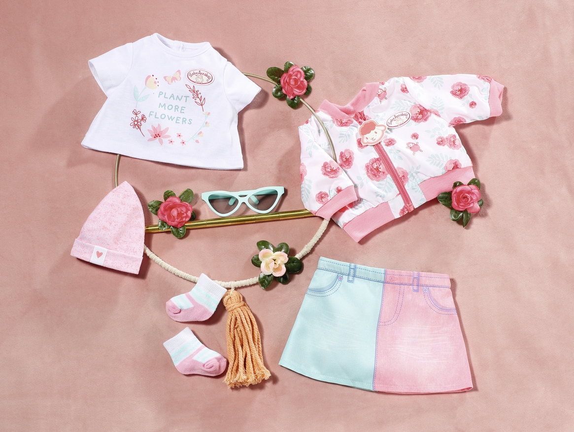 Baby Annabell Puppenkleidung »Deluxe Frühling«, (Set, 6 tlg.)