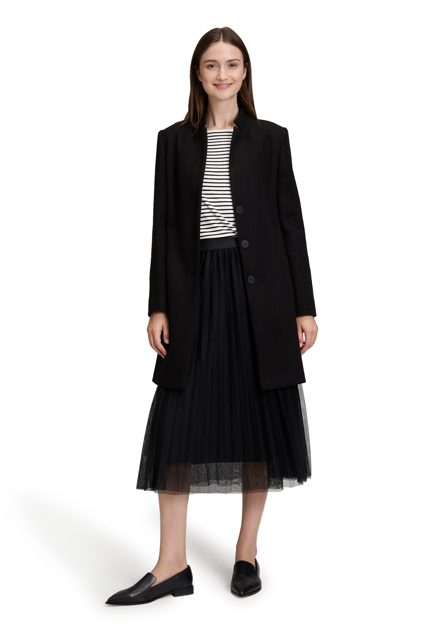 Betty&Co Wintermantel »Betty & Co Damen Blazermantel mit Knöpfen«