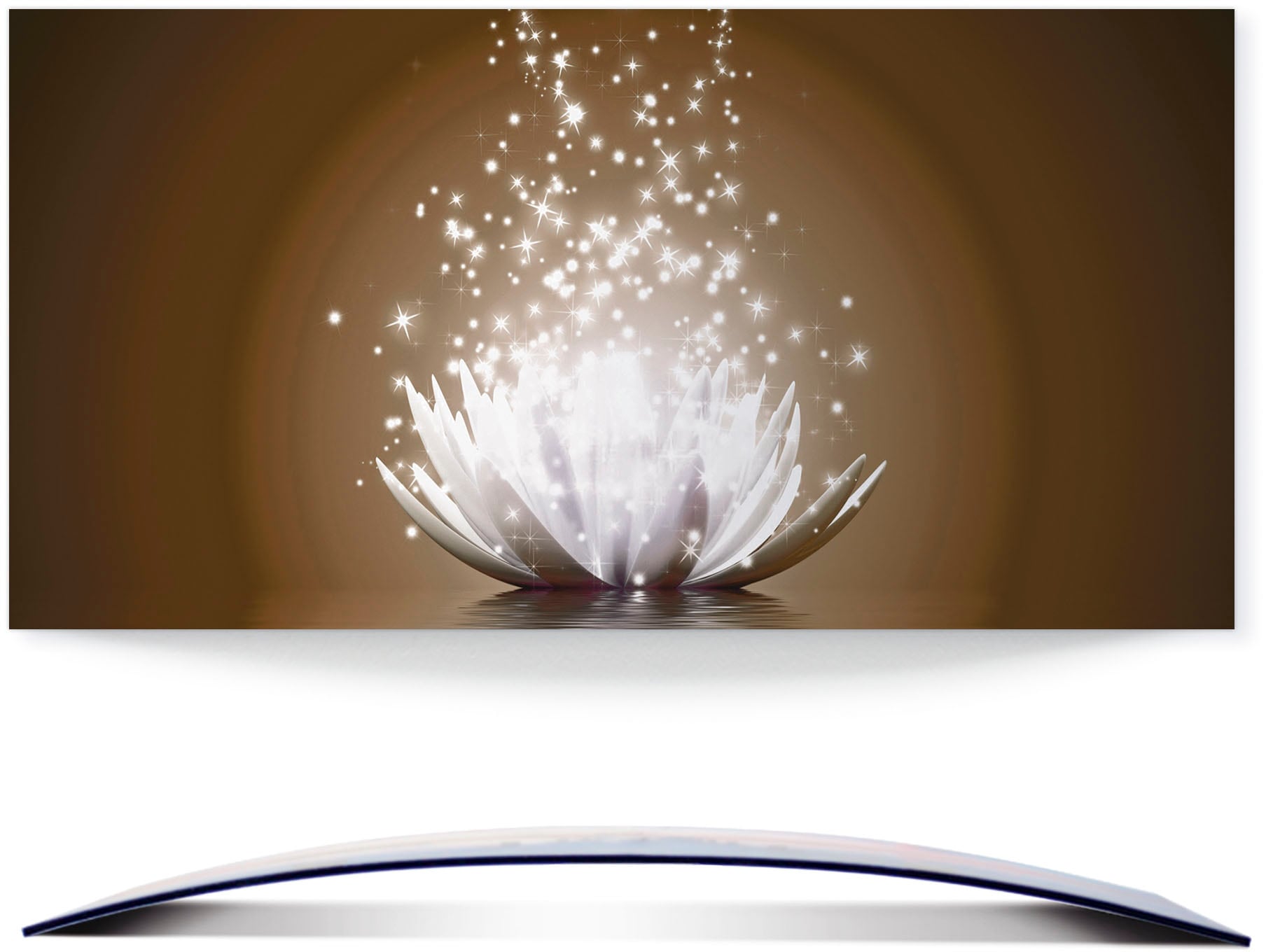 Artland Paveikslas »Magie der Lotus-Blume« Blu...