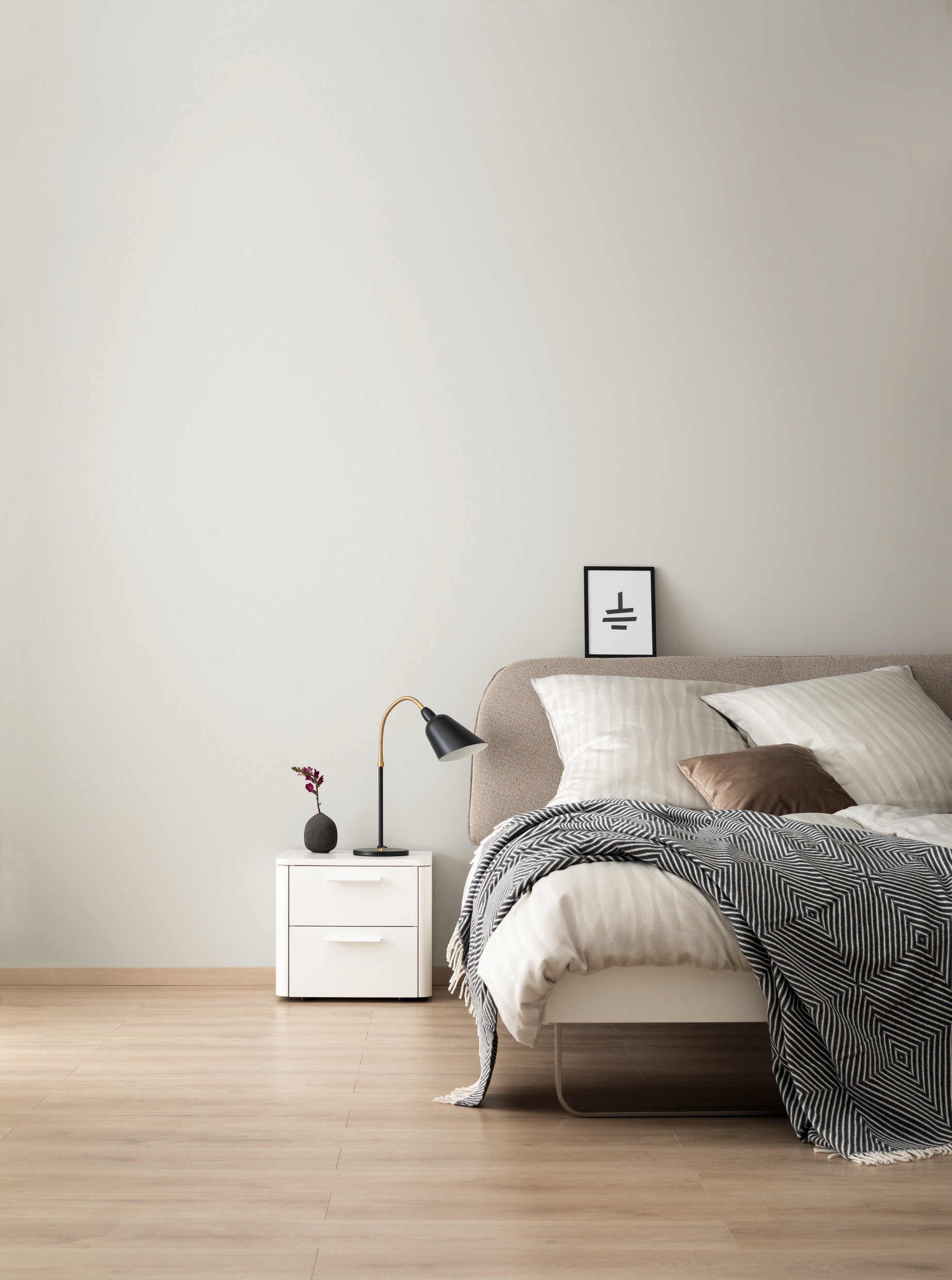 SCHÖNER WOHNEN FARBE Wand- und Deckenfarbe »designfarben«, hochdeckende Premium-Wandfarbe, Farbwelt grau