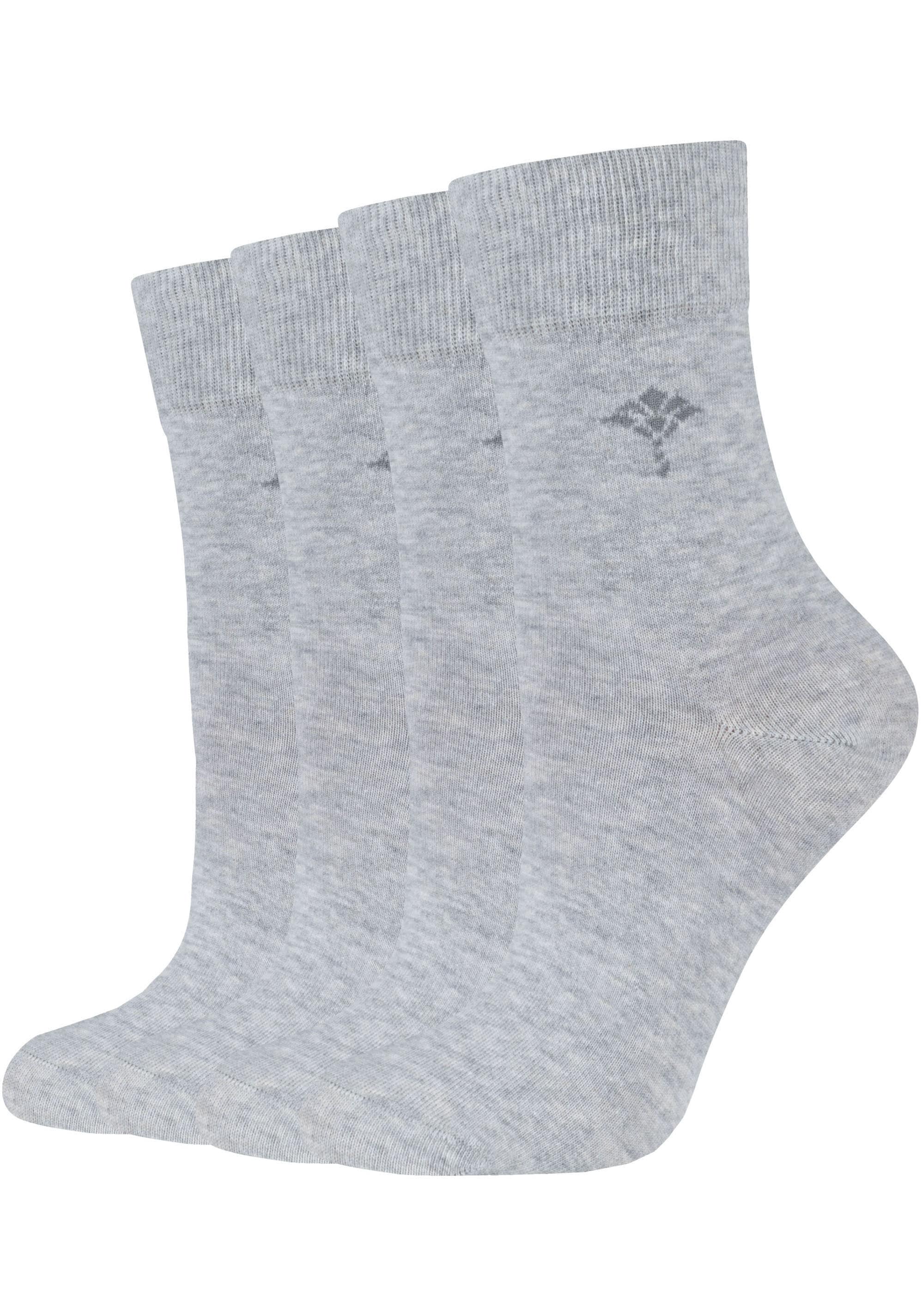 JOOP! Socken »For your daily«, (4 Paar), mit Cornflower-Logo, Rippenbündchen