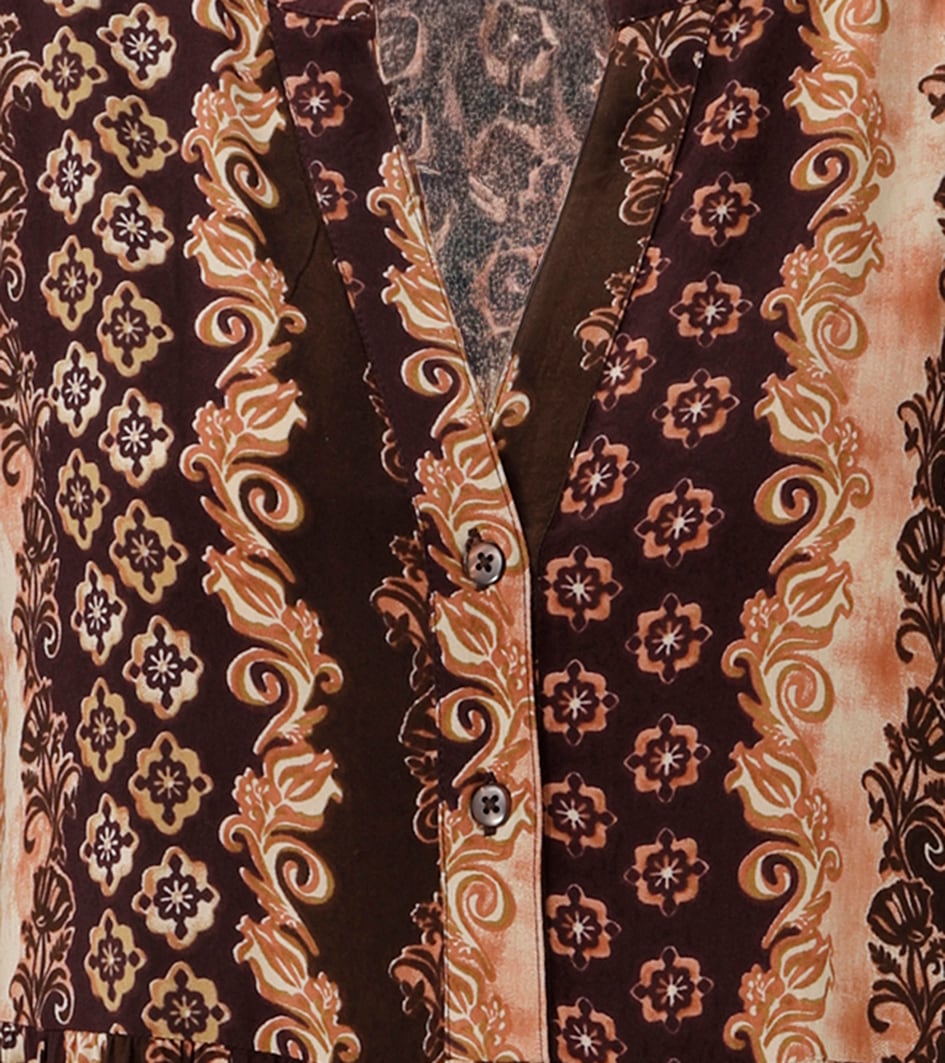 Aniston CASUAL Maxikleid im fantasievollen Muster-Mix - jedes Teil ein Unikat - NEUE KOLLEKTION