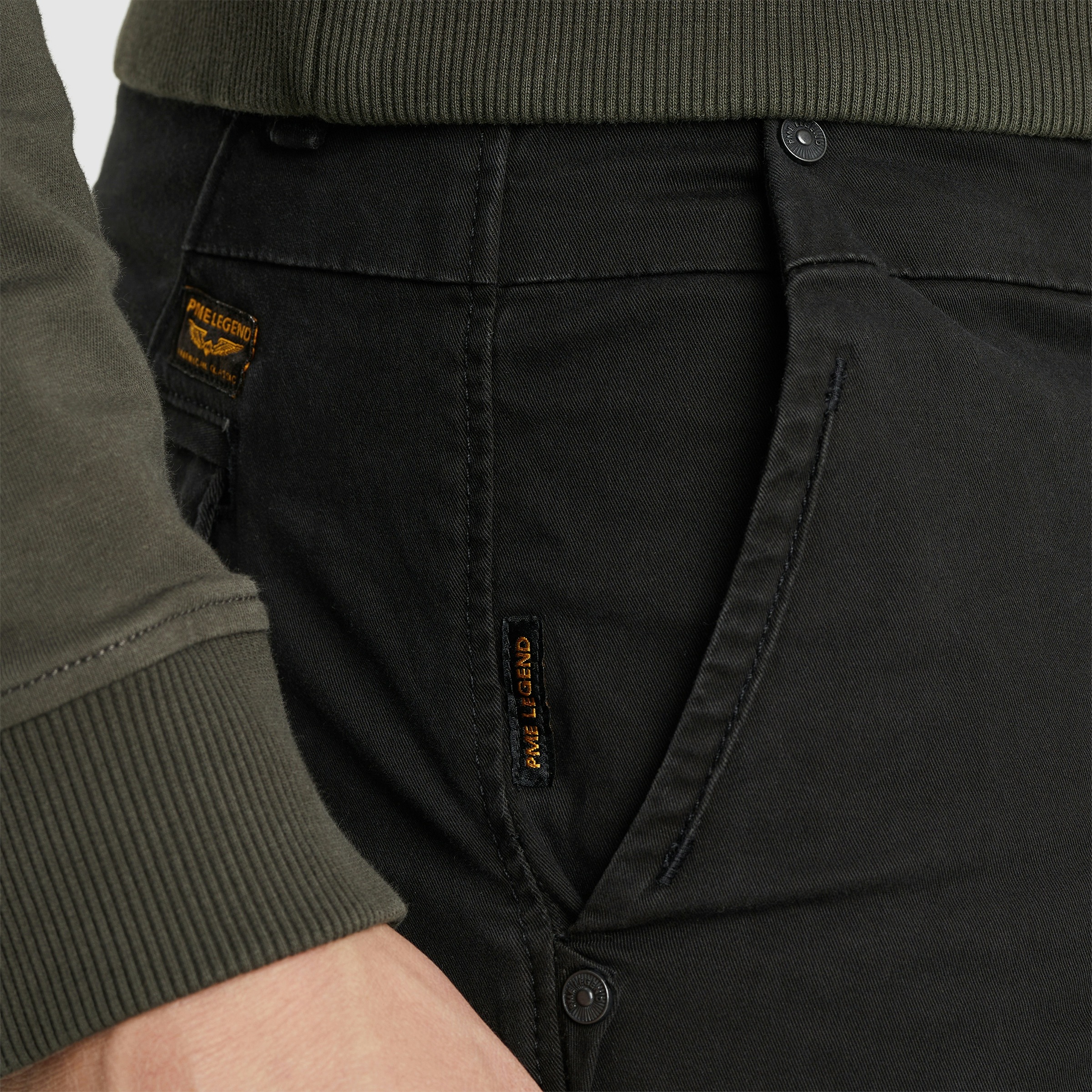 PME LEGEND Chinohose »TWIN WASP CHINO LEFT HAND STRETCH TWILL«