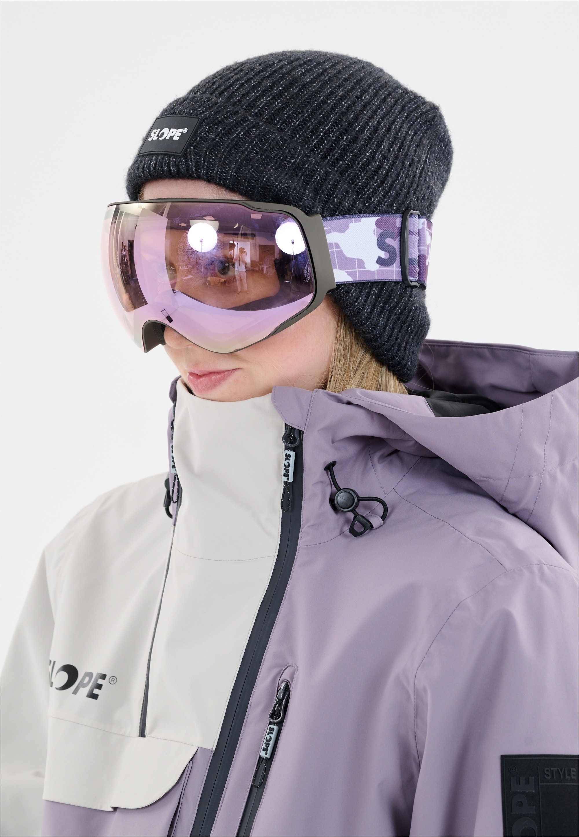 SLOPE Skibrille »Sarenne« für Wintersport an bewölkten Tagen