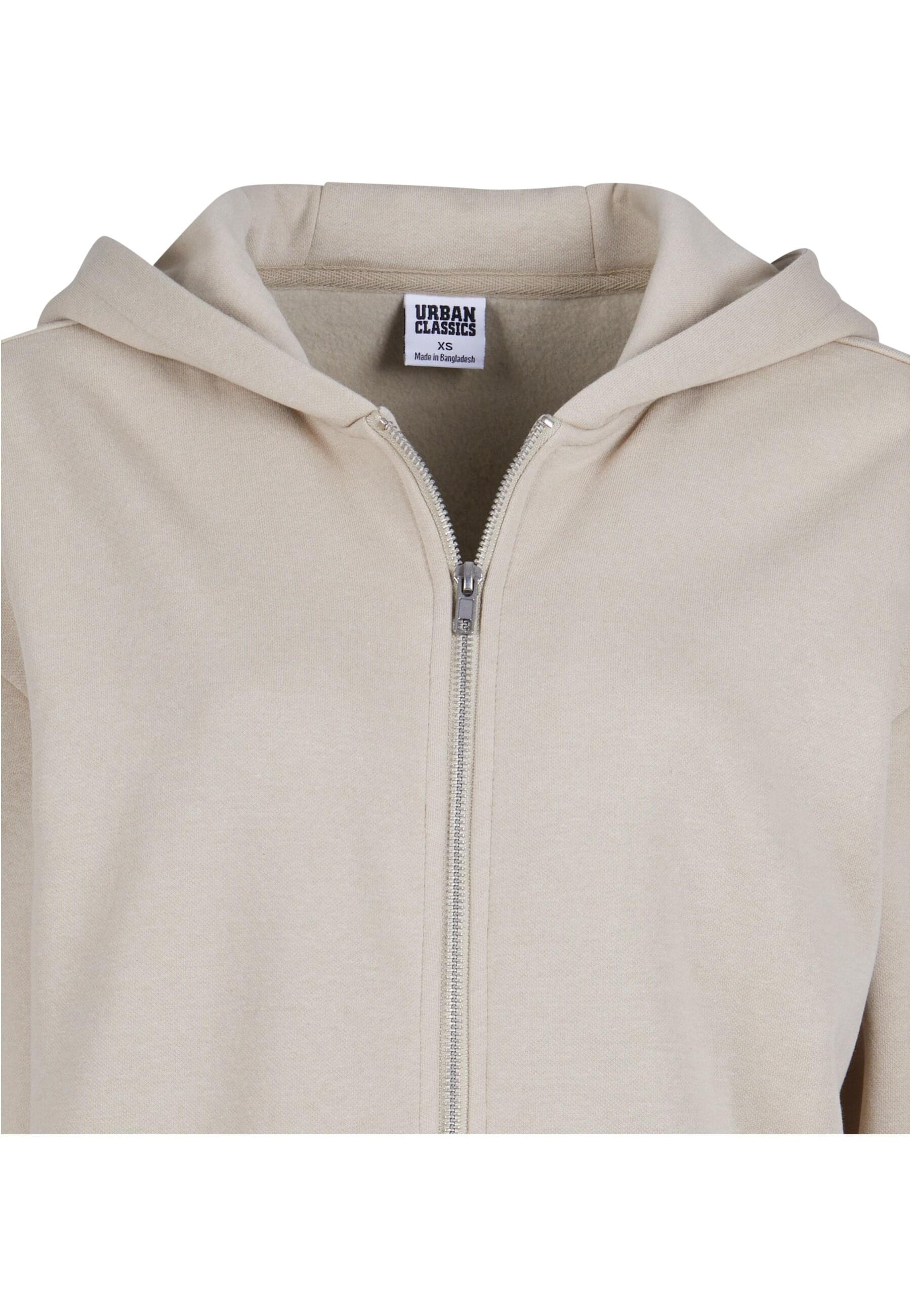 URBAN CLASSICS Sweatjacke »Urban Classics Damen Ladies Oversized Zip Hoody«
