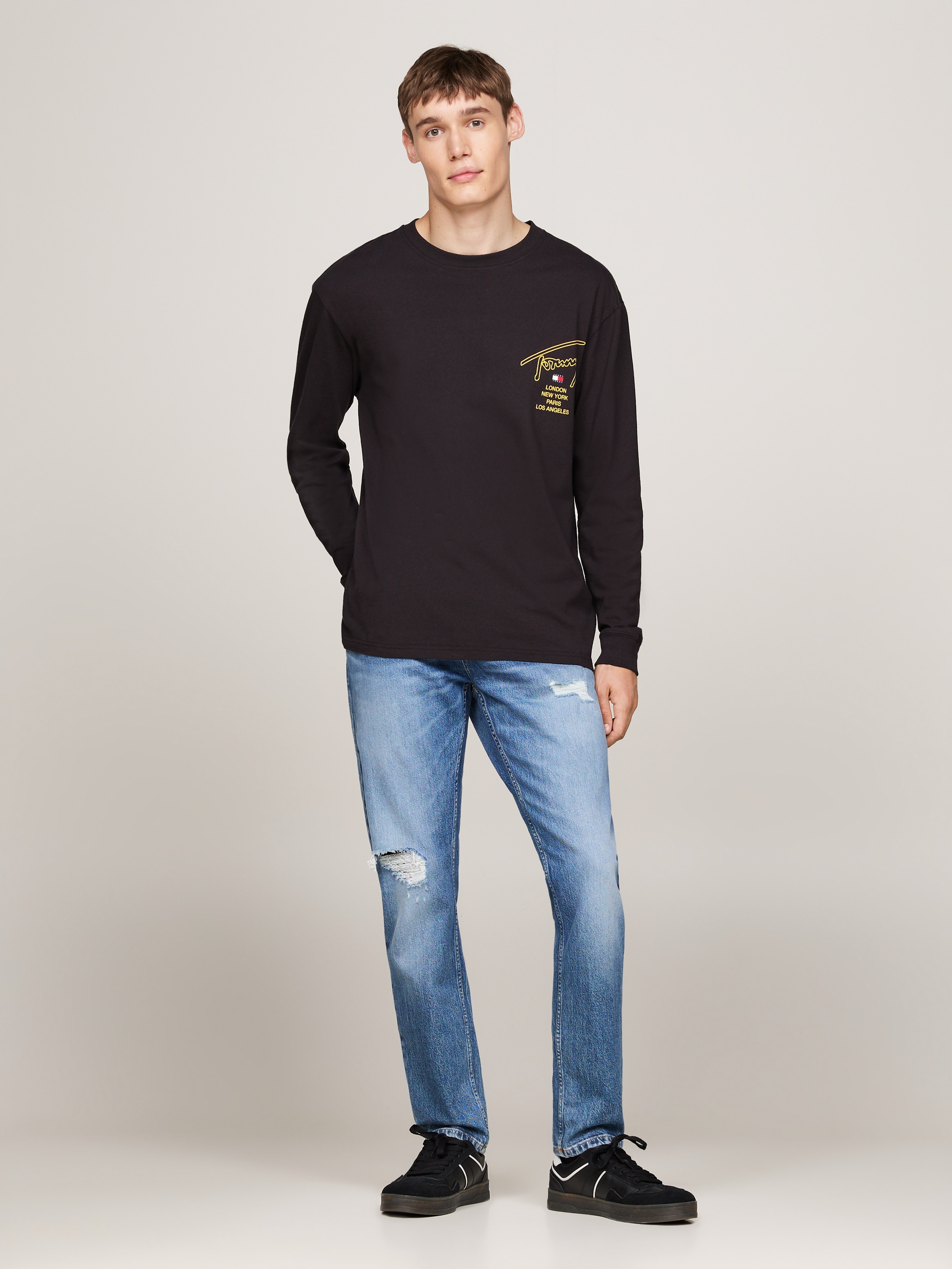 Tommy Jeans Longsleeve "TJM REG SIG TWIST LS TEE" günstig online kaufen