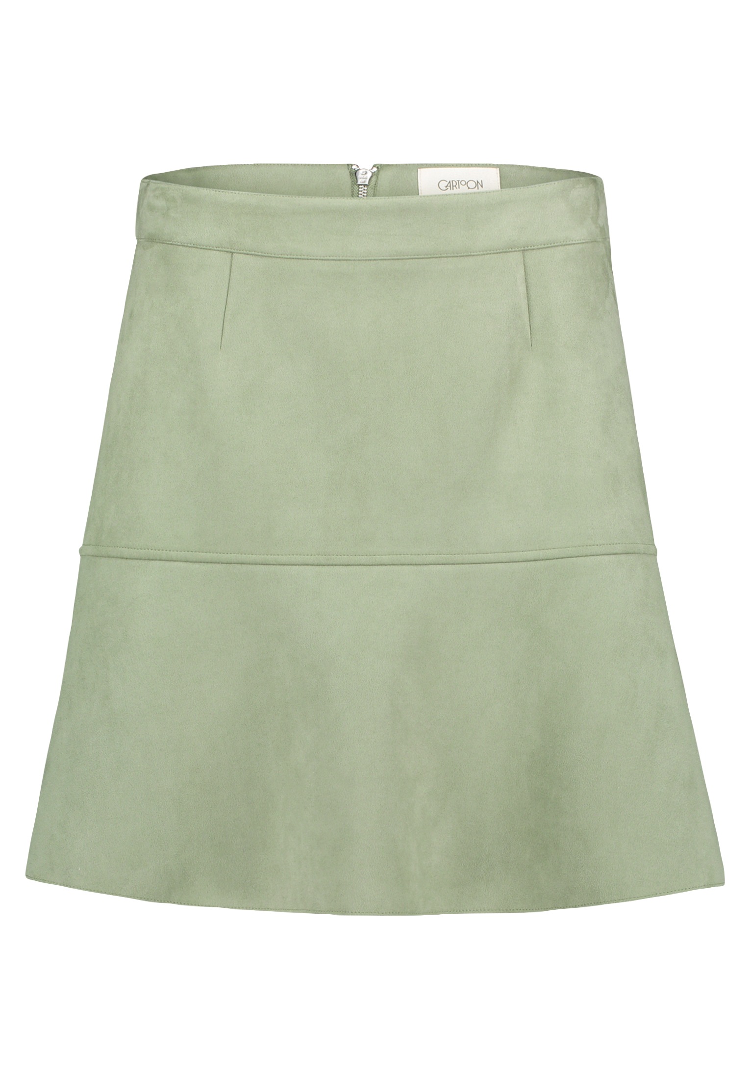 Cartoon Minirock "Damen mit Reißverschluss" Material günstig online kaufen