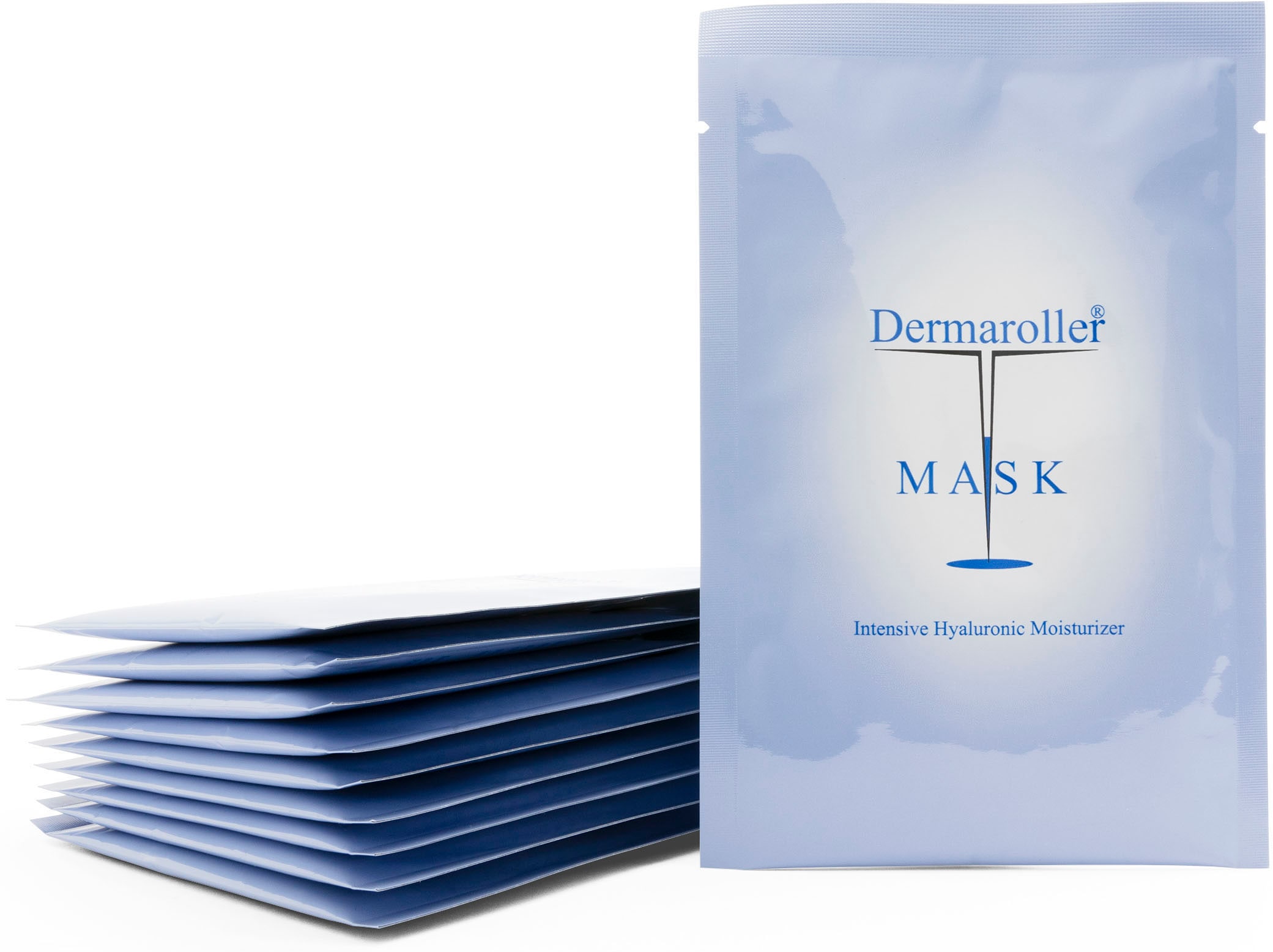 Dermaroller Tuchmaske »Hyaluron Maske«, (Packung), 10 Stück á 18ml