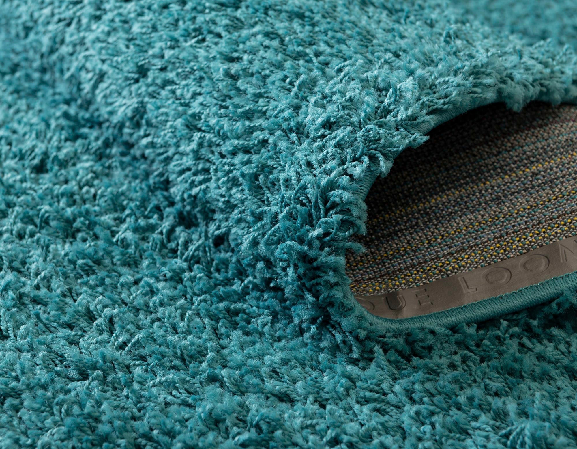 Myflair Möbel & Accessoires Hochflor-Teppich »Shaggy Shag Lagerräumung«, rechteckig, 38 mm Höhe, gewebt, Uni Farben, ideal im Wohnzimmer & Schlafzimmer