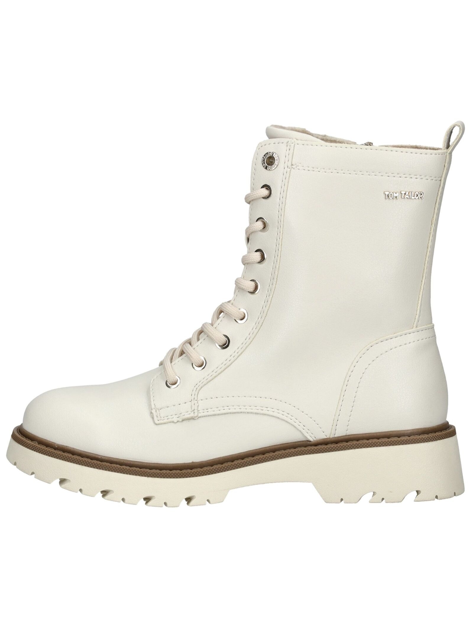 TOM TAILOR Schnürstiefelette »Tom Tailor Stiefelette Lederimitat«