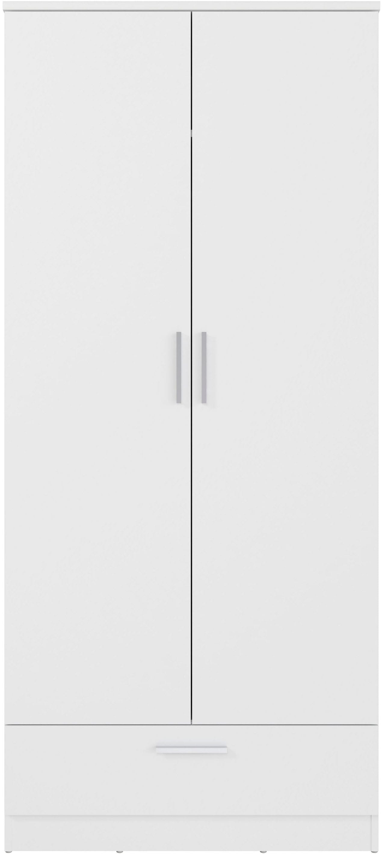 FORTE Kleiderschrank »Drehtürenschrank, Schublade, viel Stauraum« B/H/T 79,9/181/52,7, Schublade, Stauraum, FSC