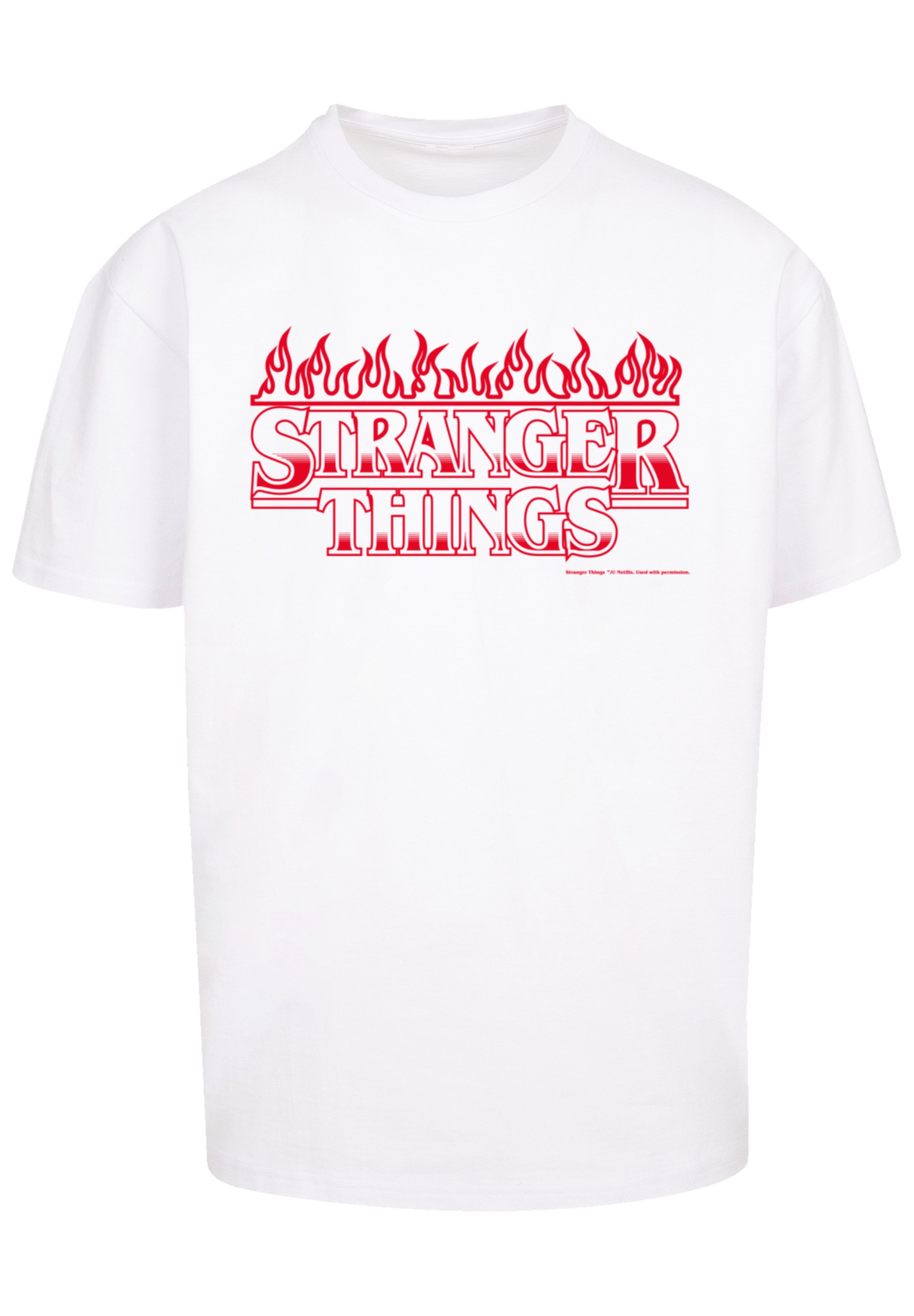 F4NT4STIC T-Shirt »Stranger Things Flames Netflix TV Series«, Premium Qualität