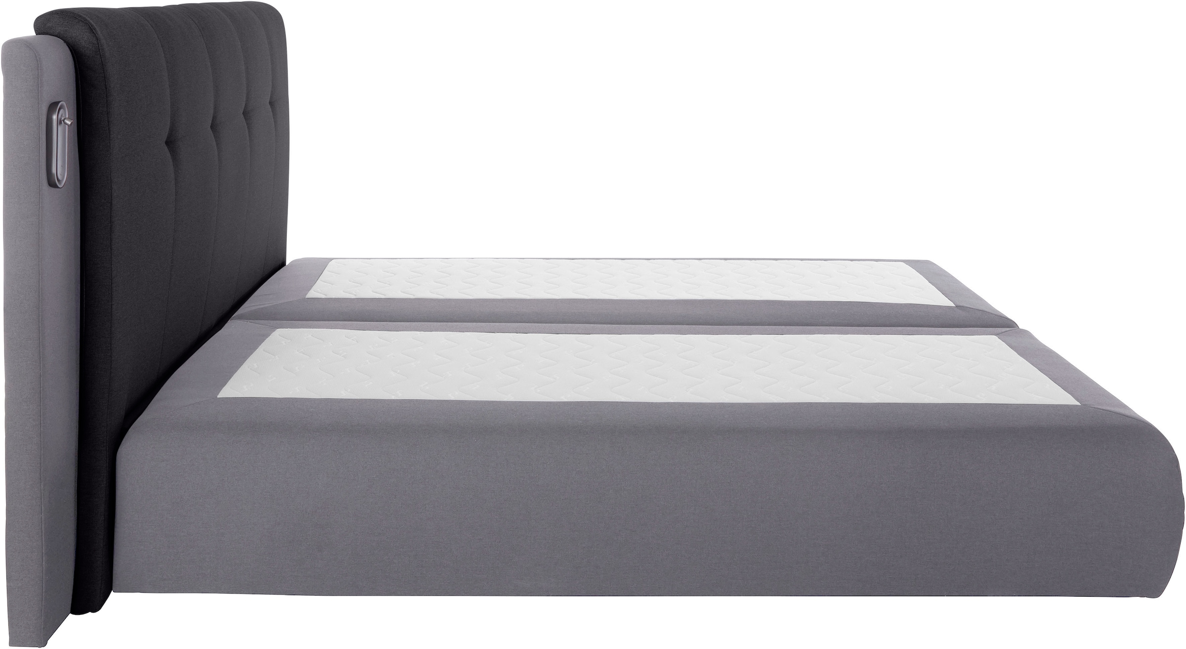 COLLECTION AB Boxspringbett »Borna«, inklusive Bettkasten, LED-Beleuchtung und Topper