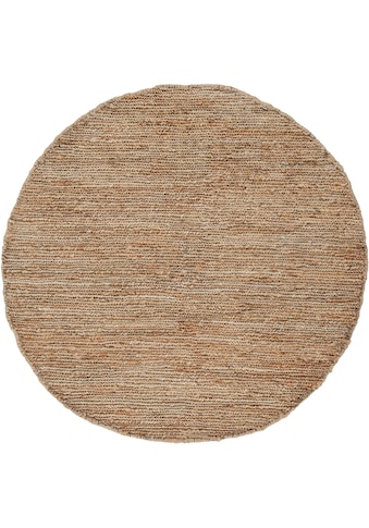 carpetfine Teppich »Nala«, rund, 9 mm Höhe, Wendeteppich aus 100% Jute, in vielen... kaufen