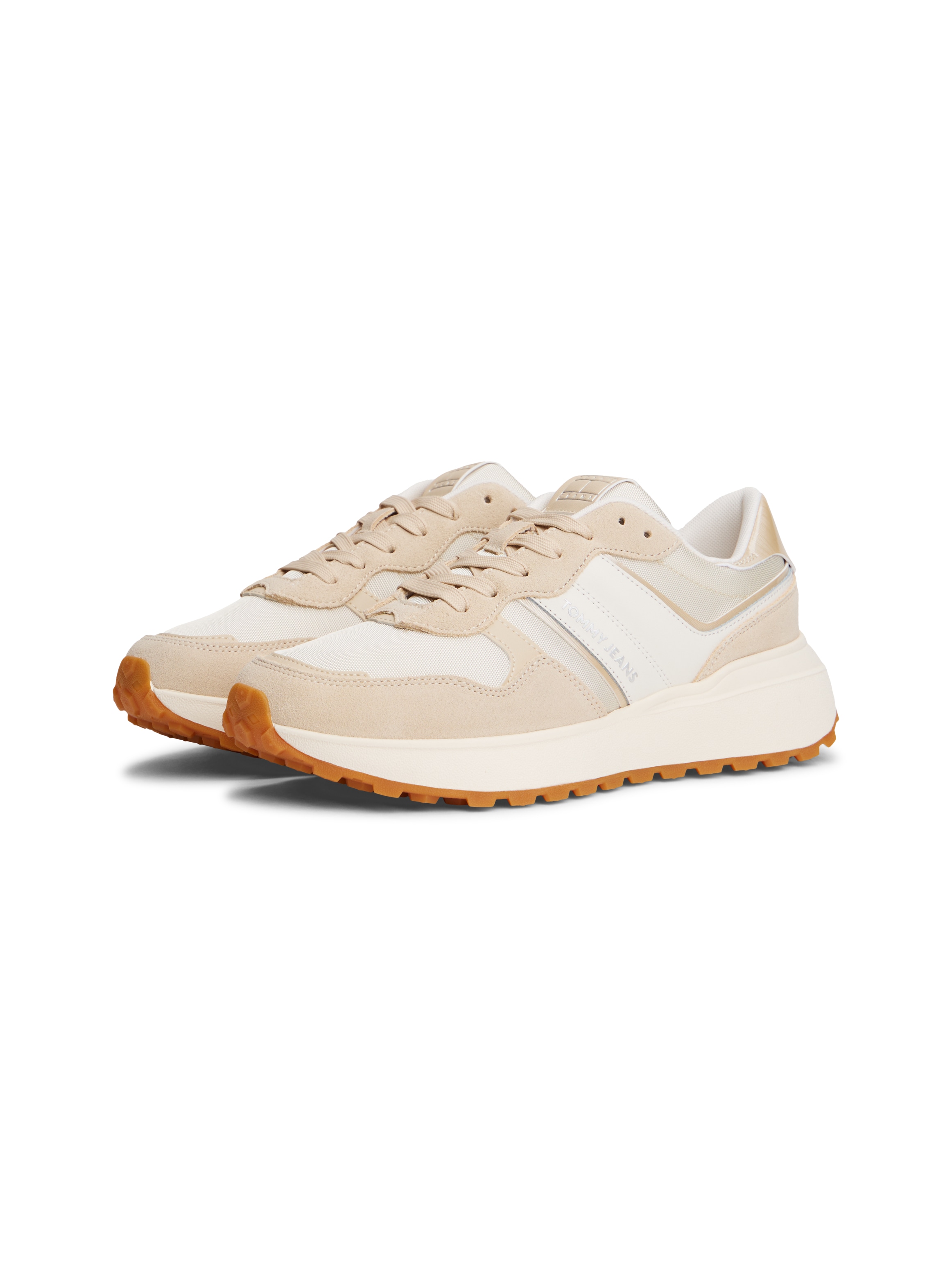 Tommy Jeans Plateausneaker "TJW CLEATED RUNNER", Freizeitschuh, Halbschuh, günstig online kaufen