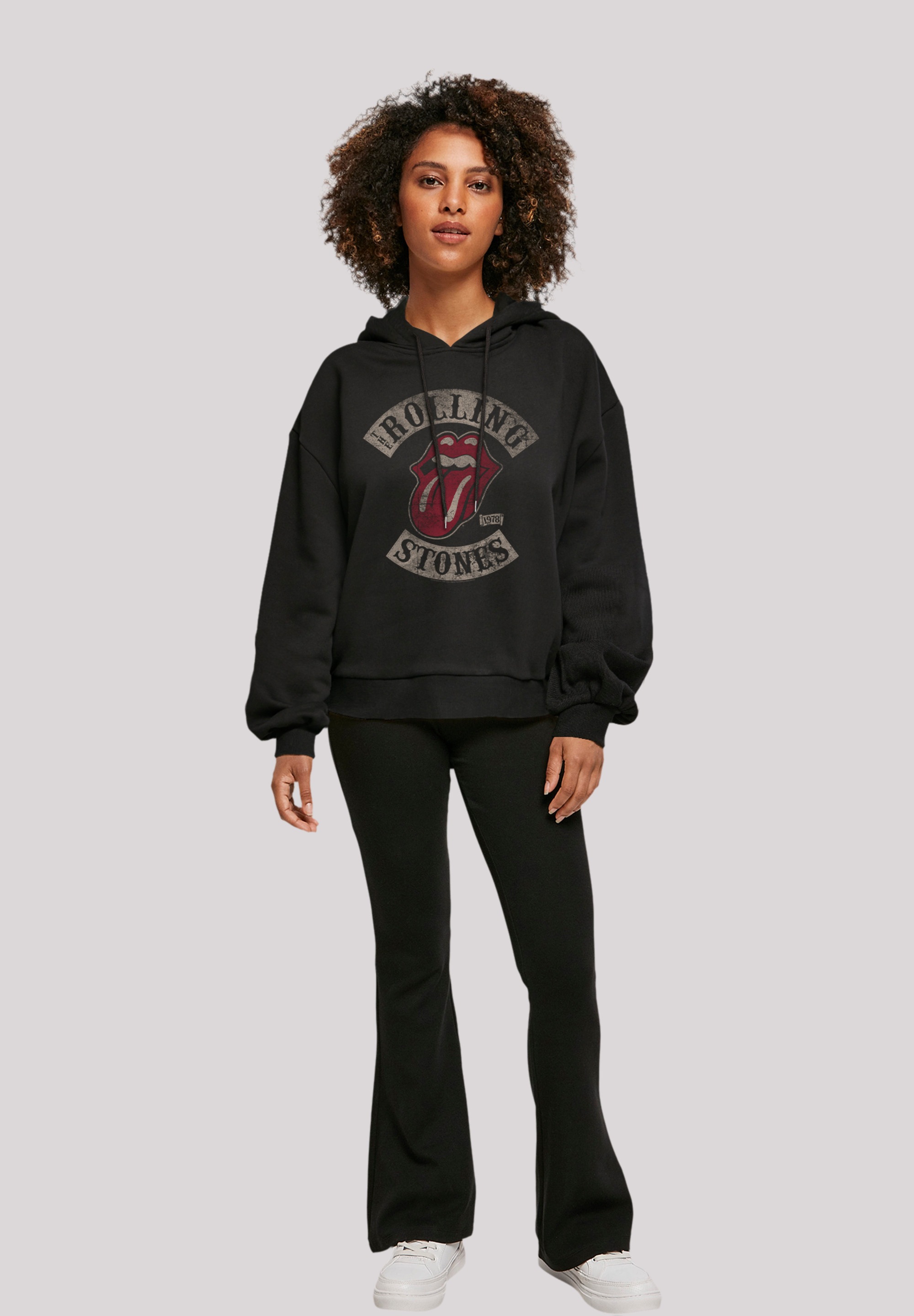 F4NT4STIC Kapuzenpullover »The Rolling Stones Tour '78«, Print