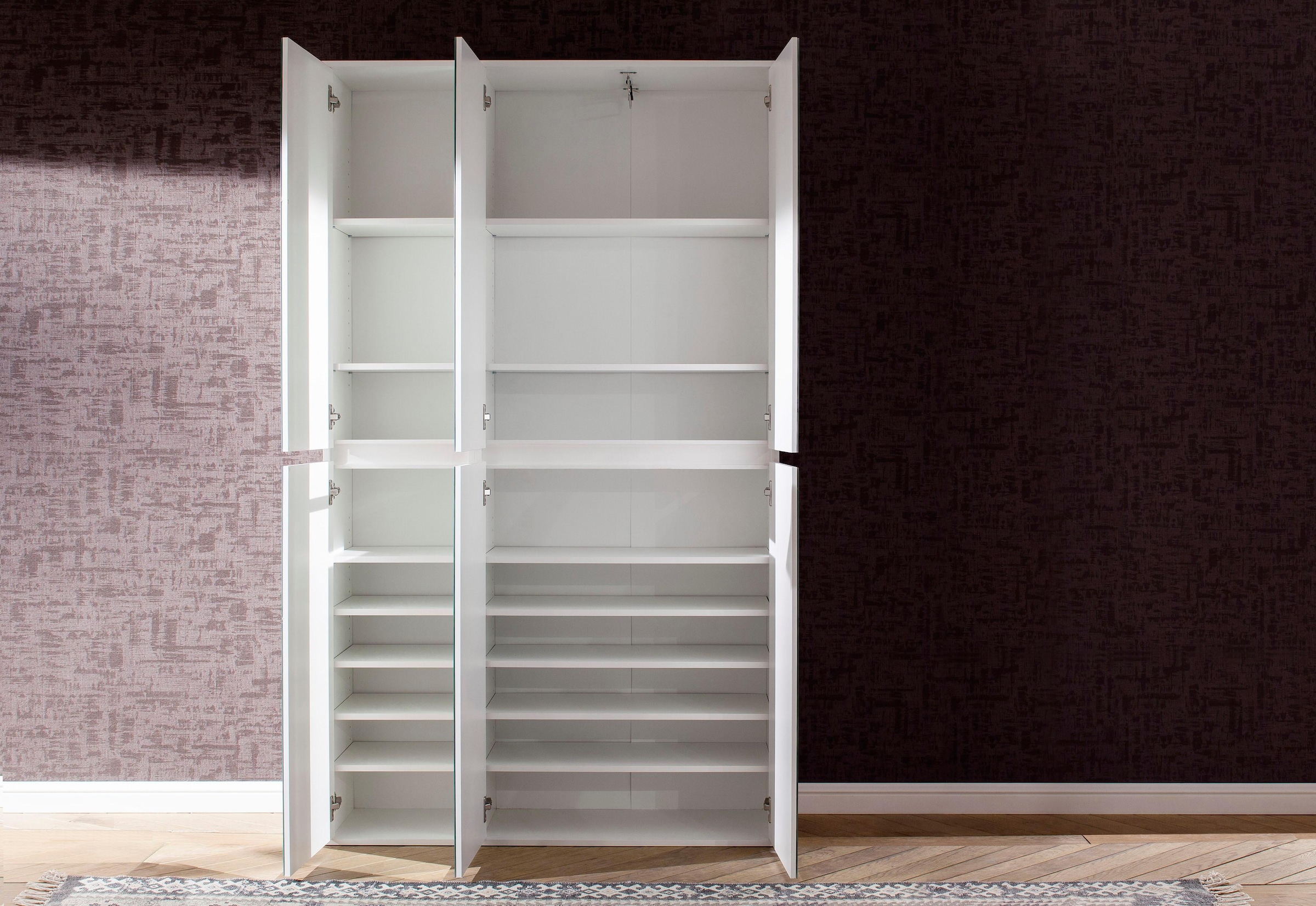 (Set, Garderobenschrank | 2 Stück) »Mirror«, trendteam BAUR