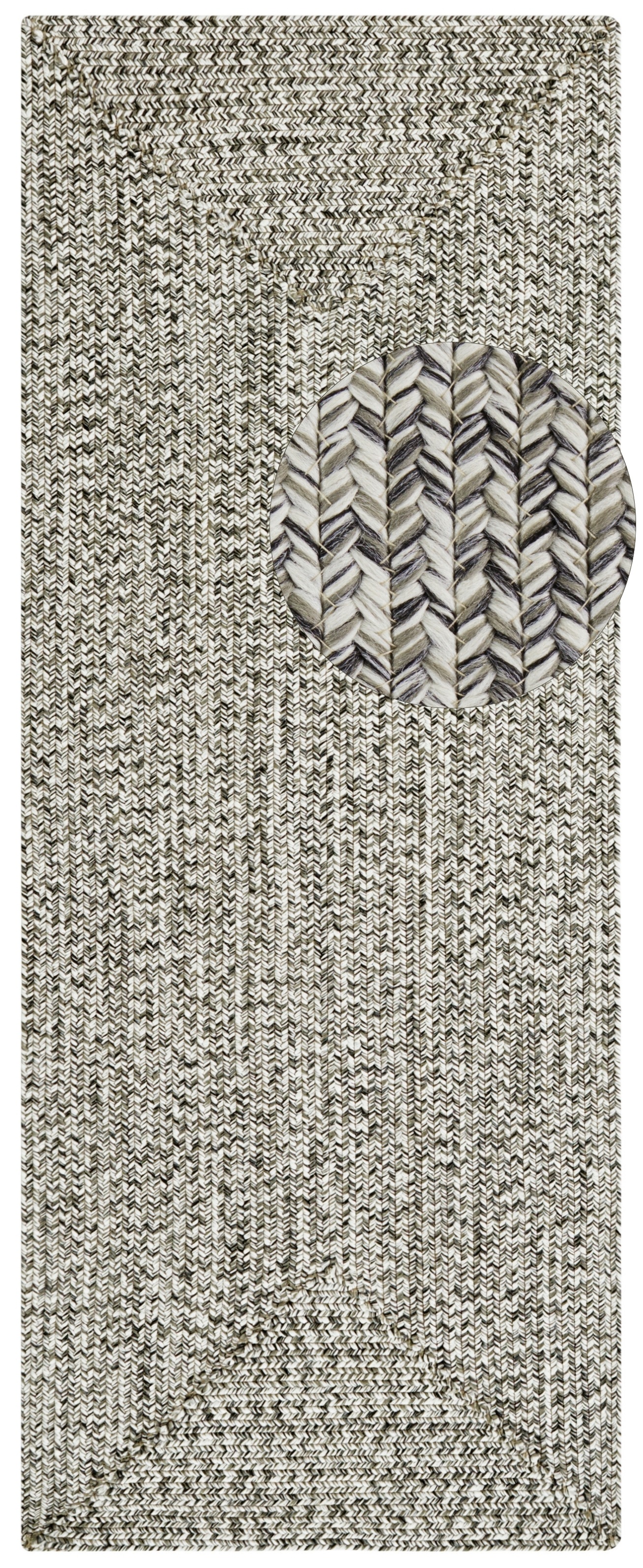 Thumbnail - HANSE Home Teppich "Trenzado" rechteckig 10 mm Höhe In- & Outdoor, Handmade-Look, Läufer, Wetterfest, Balkon, Wohnzimmer