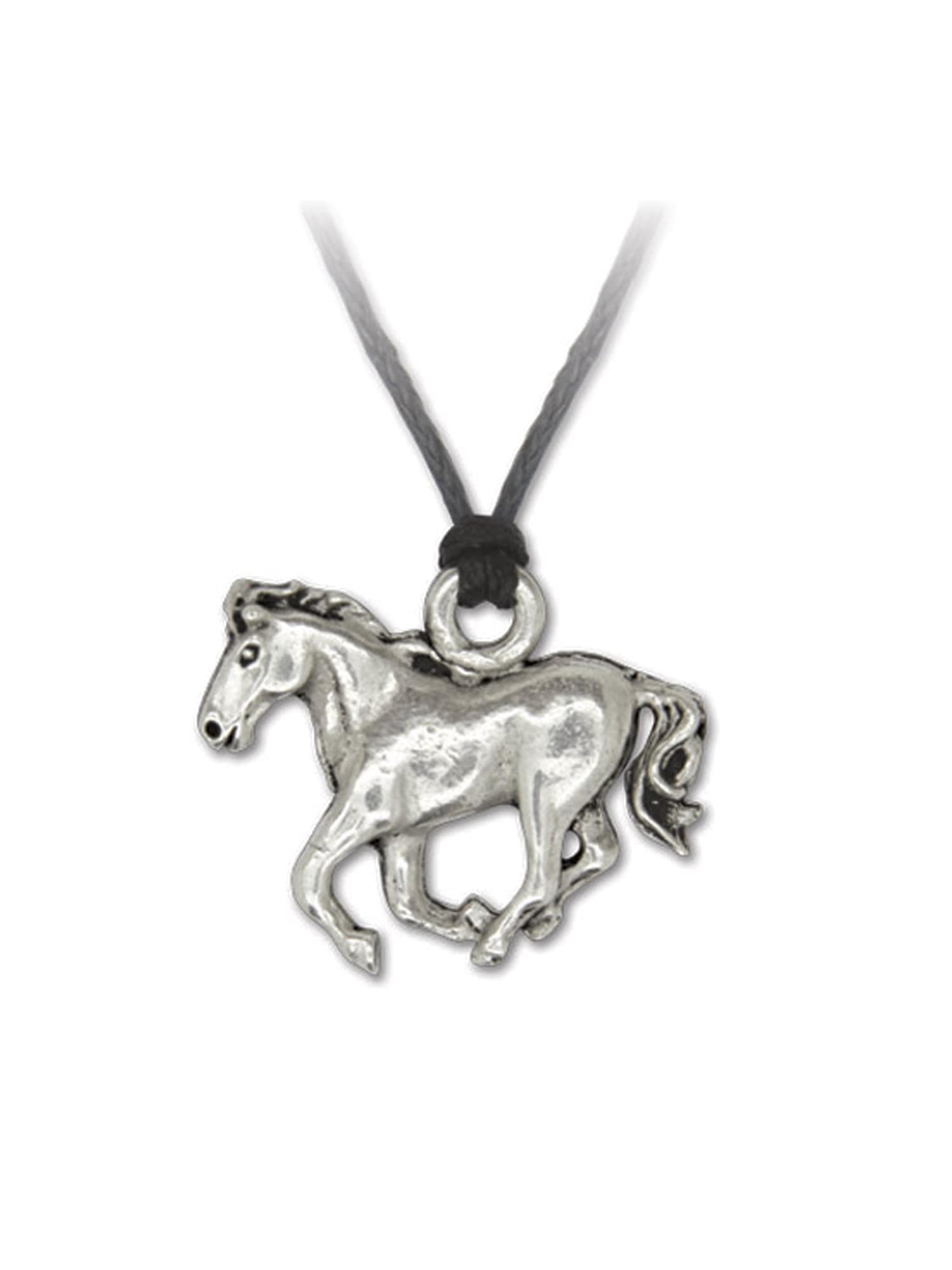 Amulett »Anhänger Glückstiere Talisman«, Das Pferd - Wohlergehen, Stärke und Eleganz