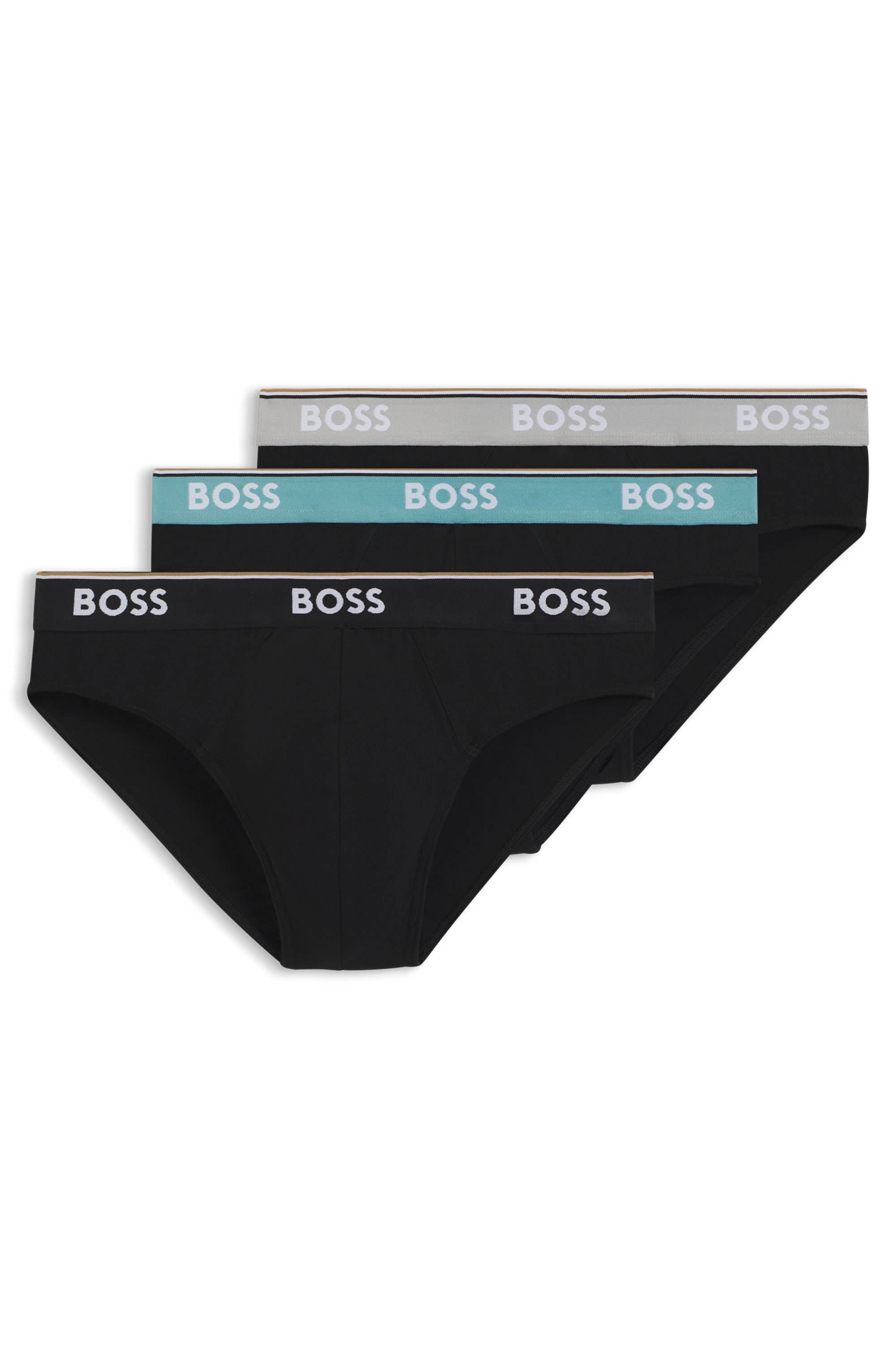 BOSS Slip "Brief 3P Power", (Packung, 3 St.), mit BOSS Schriftzug günstig online kaufen