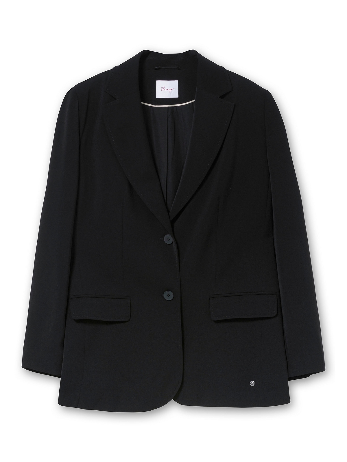 Sheego Longblazer »Große Größen«, in taillierter Form, mit Schlitz hinten