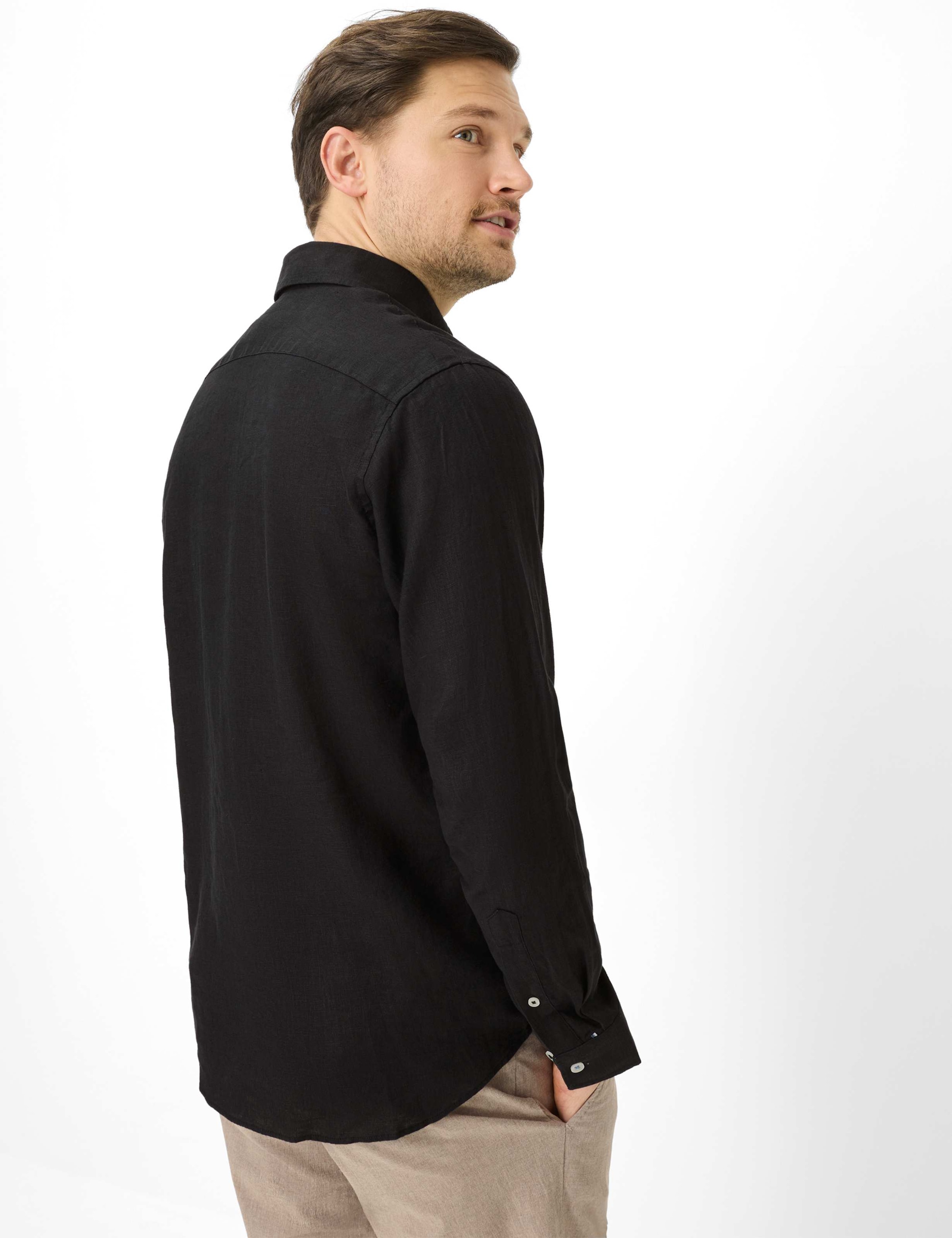 Brax Leinenhemd »Style DANIEL«