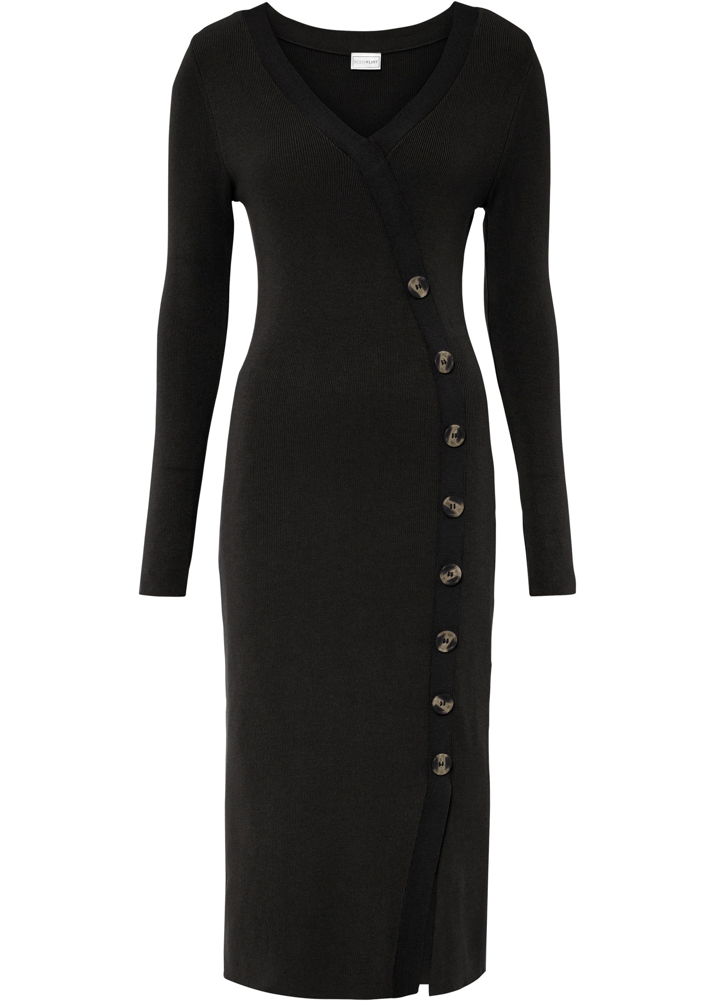 bonprix Strickkleid »Strickkleid aus Viskose-Mix« Strickkleid aus Viskose-Mix