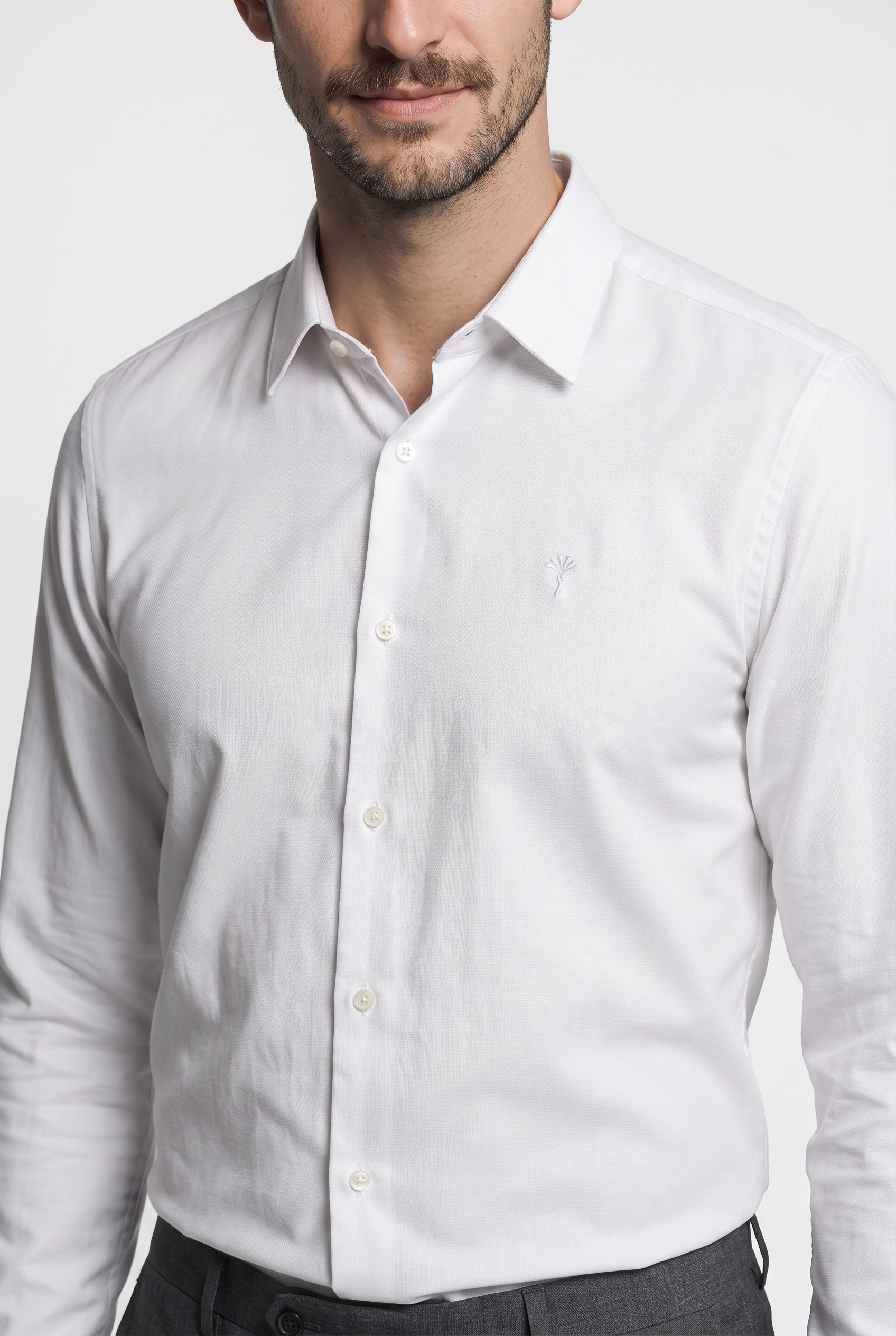 JOOP! Langarmhemd »Pierce« feine Struktur, slim fit