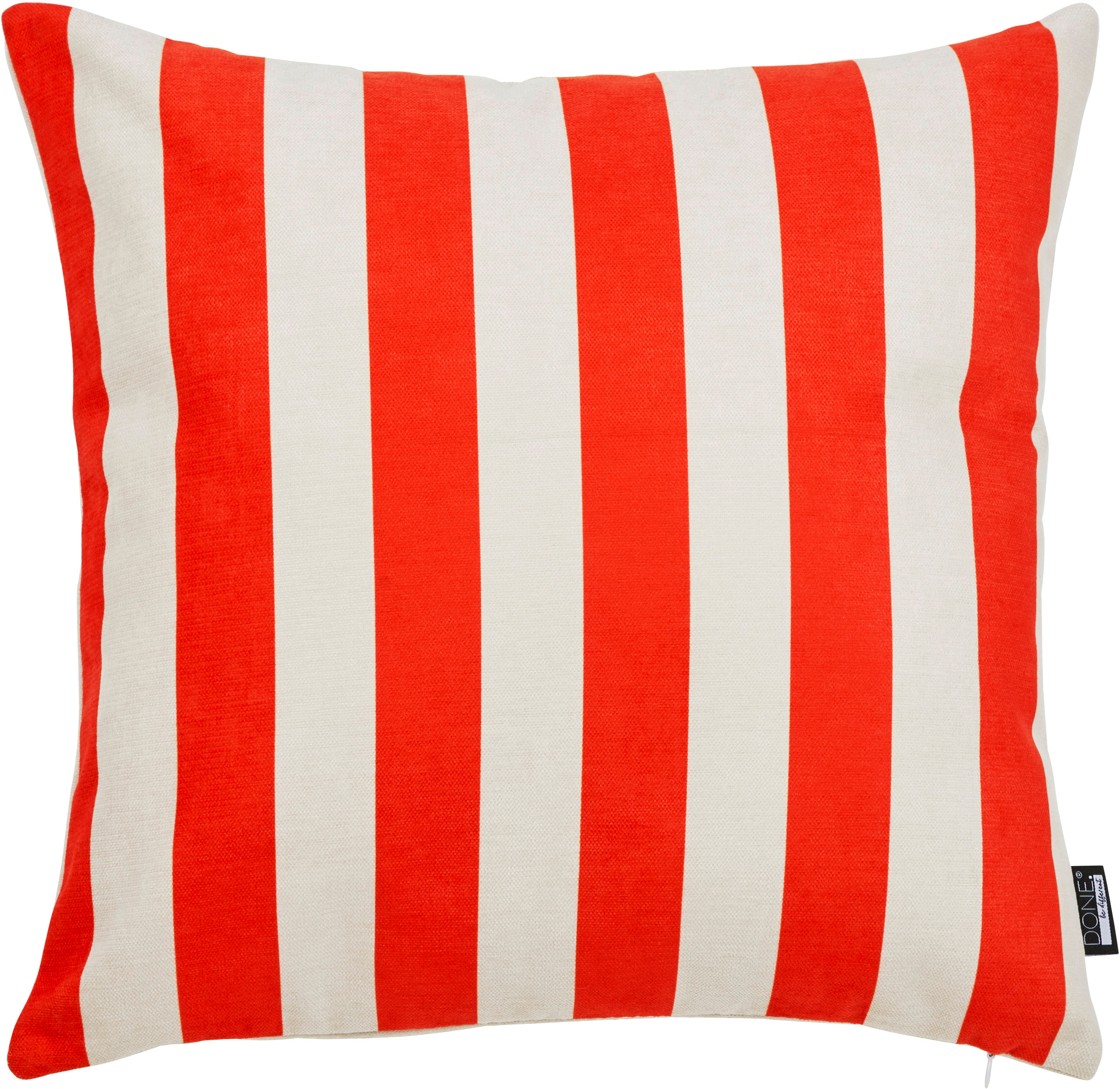 done. Dekokissen "STRIPES" Extra weiche Haptik