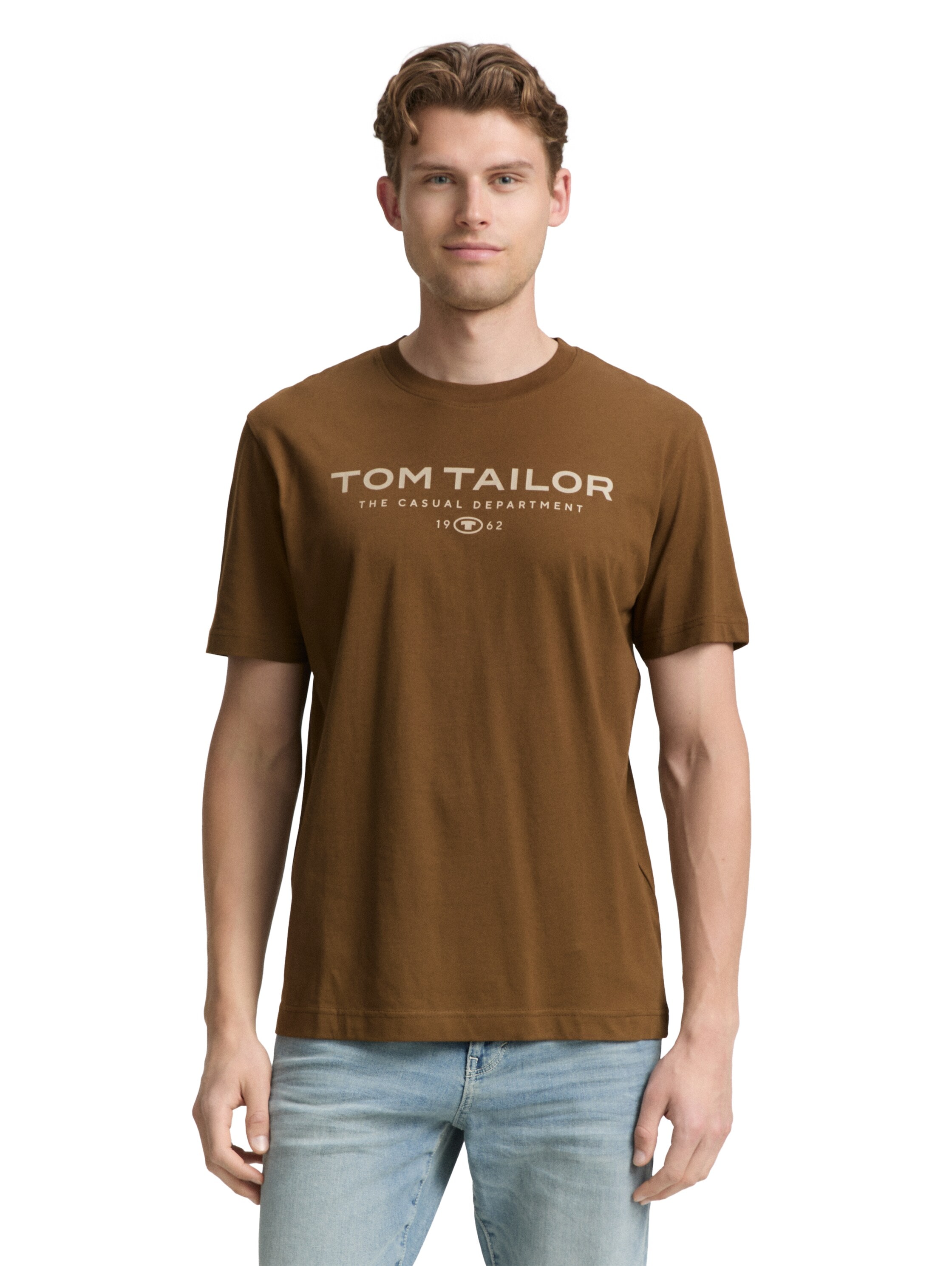 TOM TAILOR T-Shirt, Sommershirt mit Frontprint günstig online kaufen