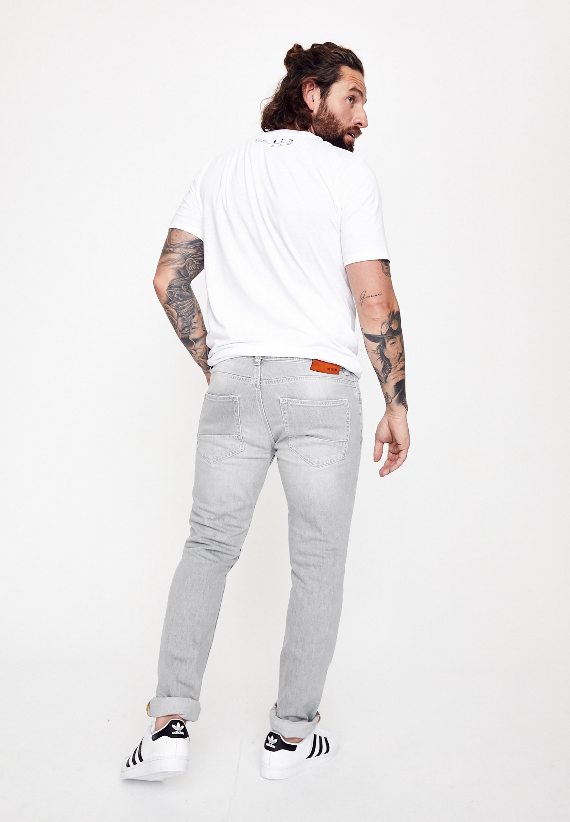FIVE FELLAS Slim-fit-Jeans »DANNY-Z«, nachhaltig, Italien, Stretch, coole Waschung