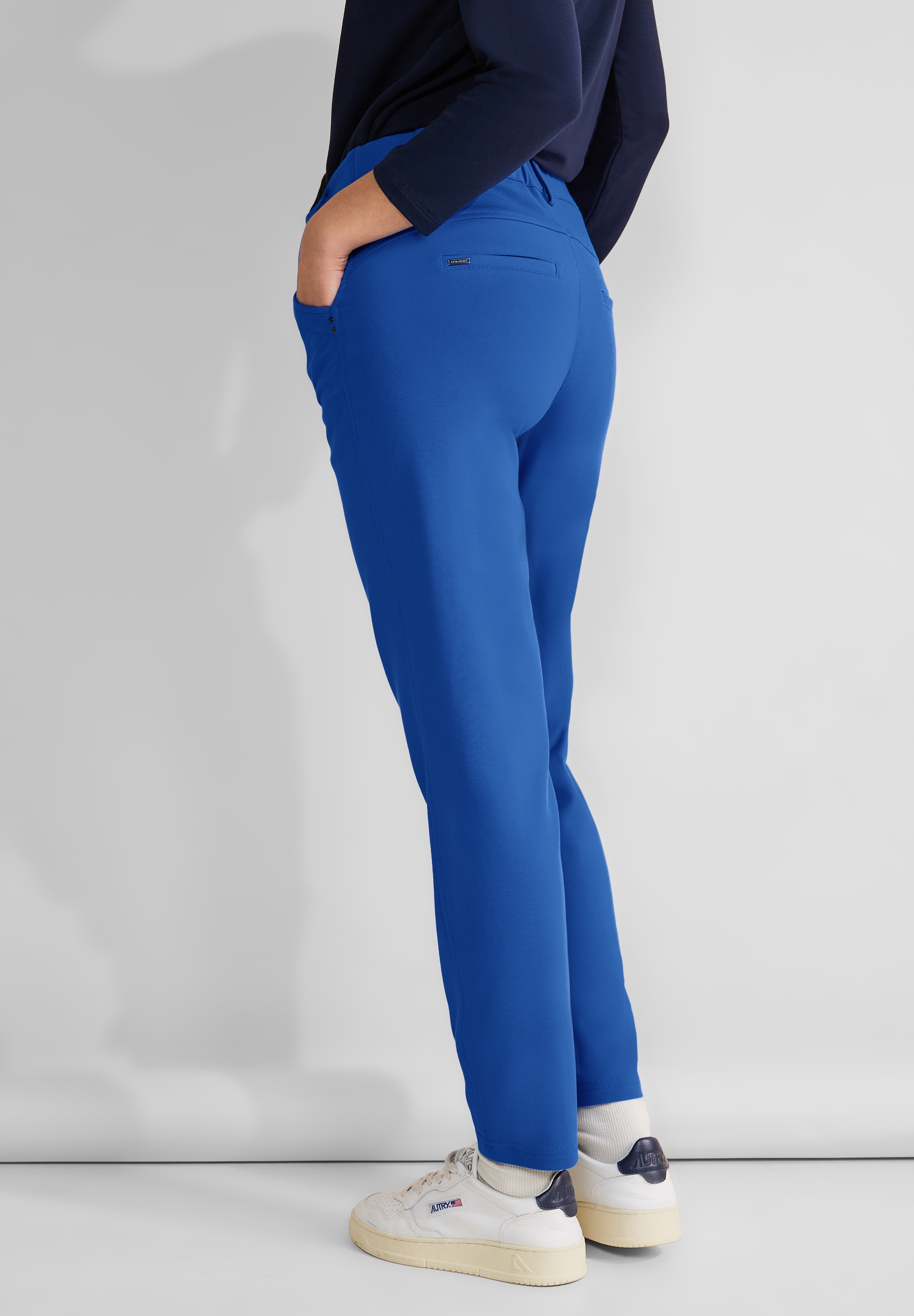 STREET ONE Stoffhose, High Waist