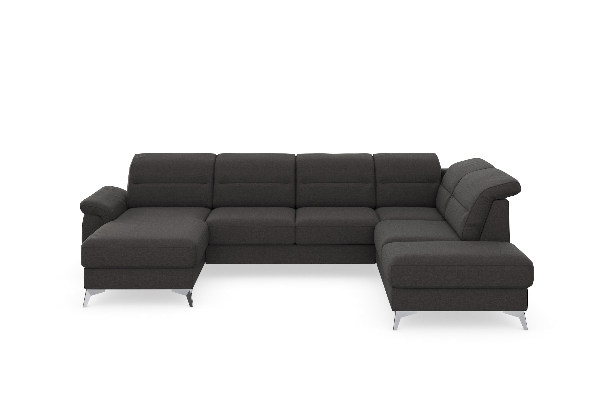 sit&more Wohnlandschaft »Sinatra U-Form«, optional mit Kopfteilverstellung und Armteilfunktion etc.