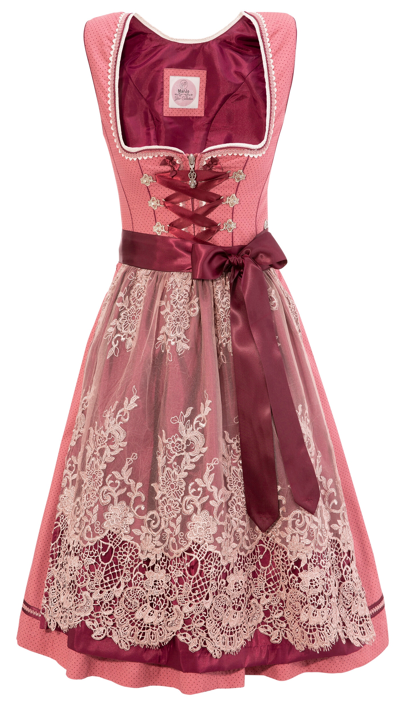 MarJo Dirndl »Lia«, (2 tlg.), Damen, midi mit bestickter Tüllschürze kaufen