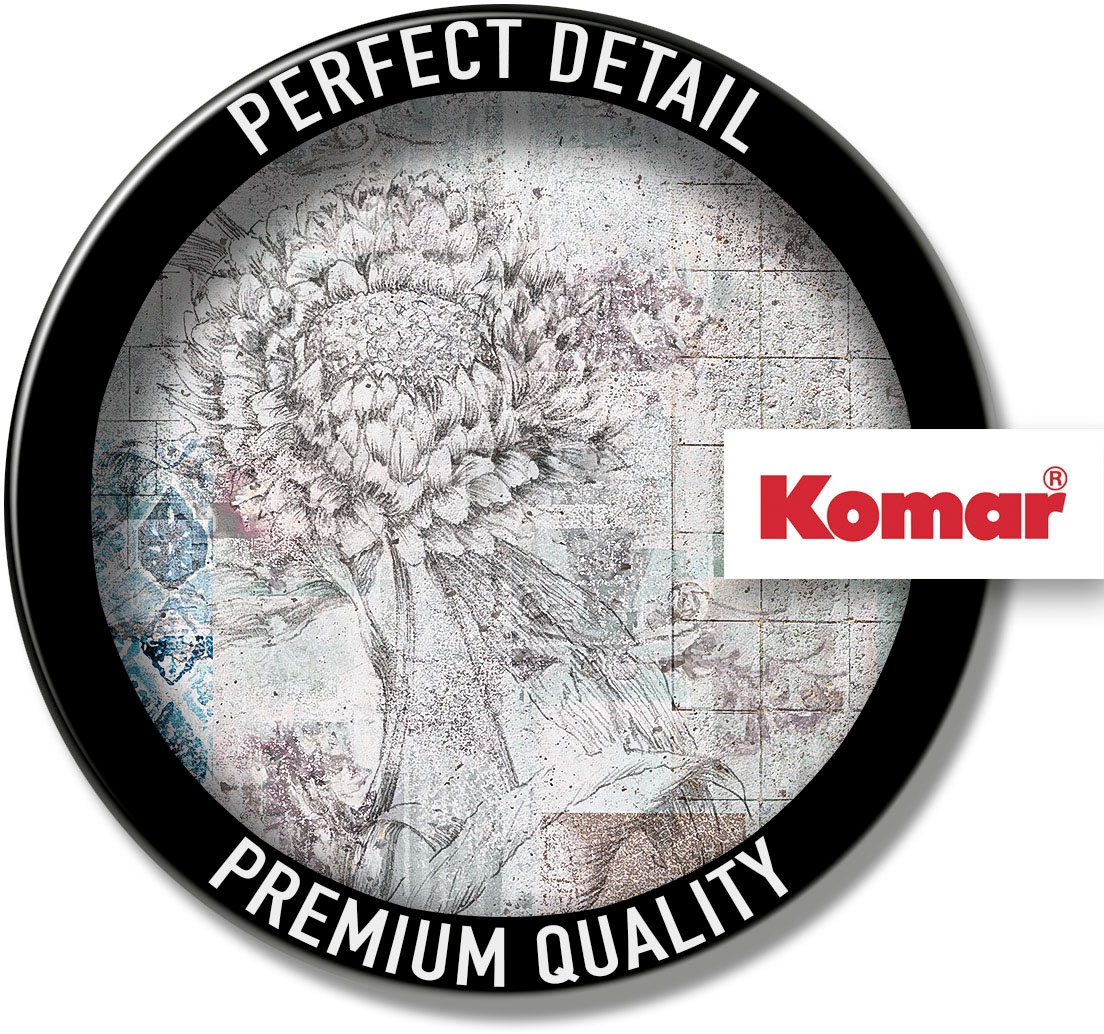 Komar Vliestapete »Digitaldruck Vlies - Patches - Größe 400 x 260 cm«, bedruckt, Wohnzimmer, Schlafzimmer
