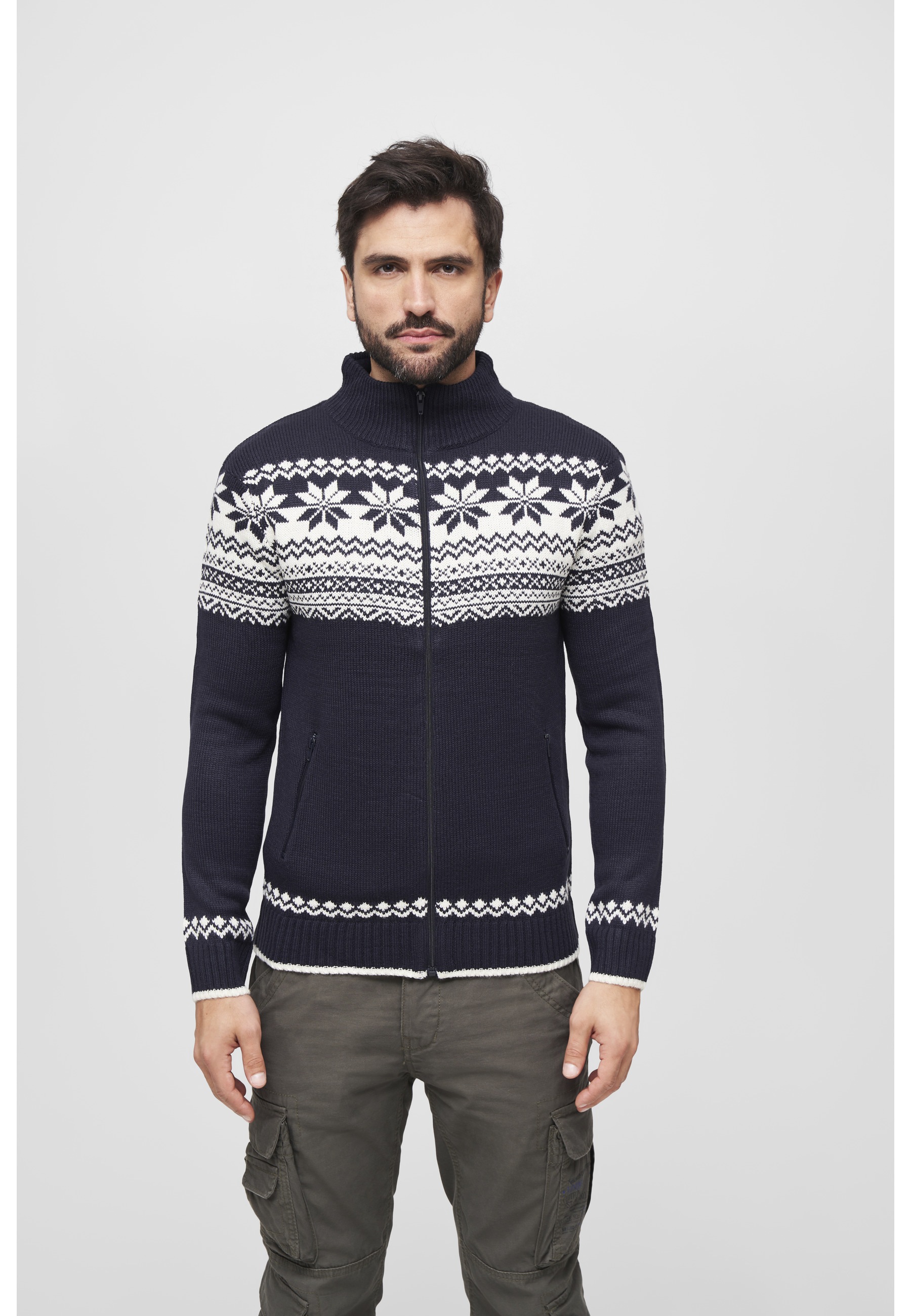 Brandit Strickjacke »Brandit Herren Cardigan Norweger« 1 Stk.