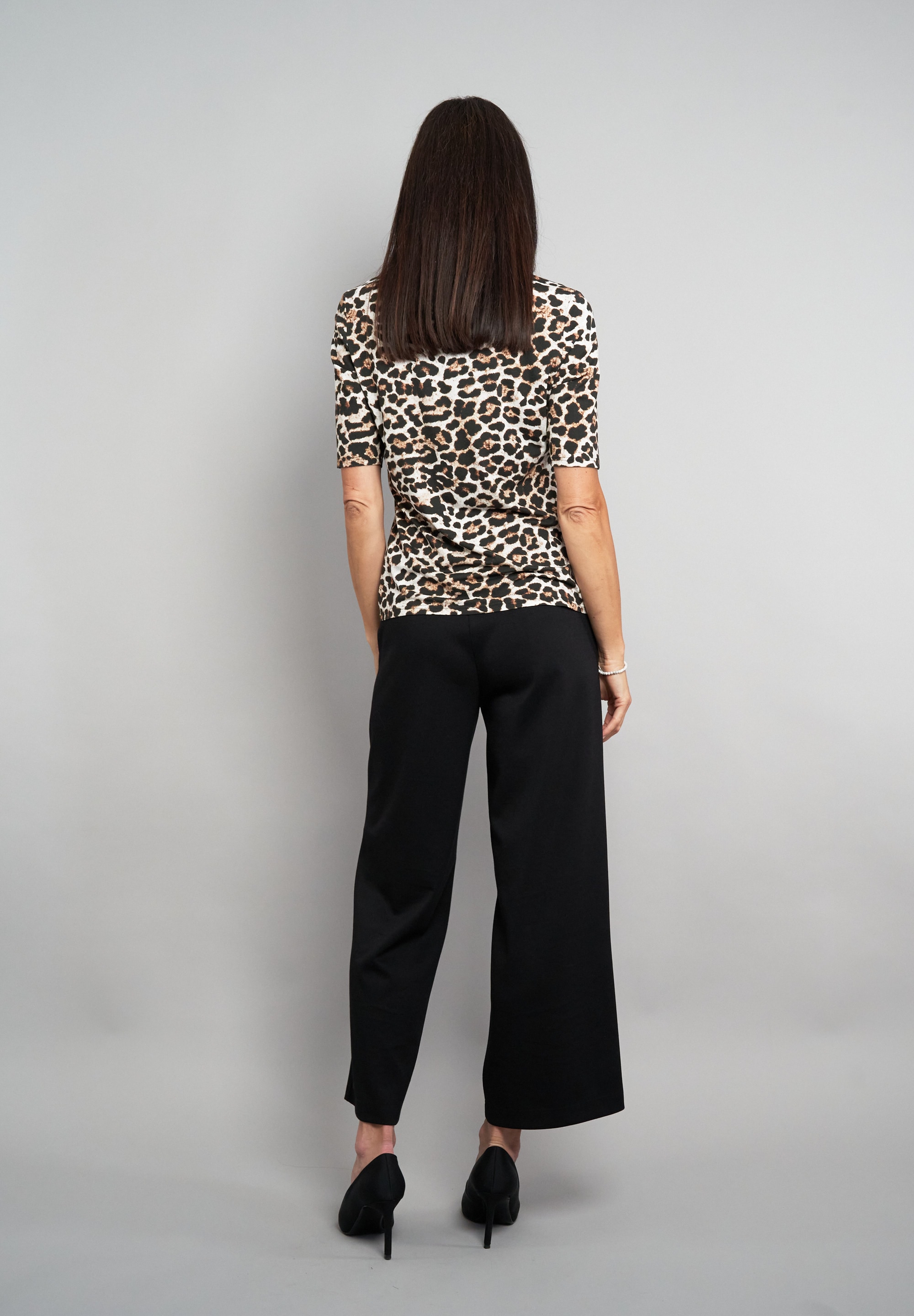 Seidel Moden Rundhalsshirt »Exklusiv bei OTTO« mit Animal-Leo-Print, MADE IN GERMANY