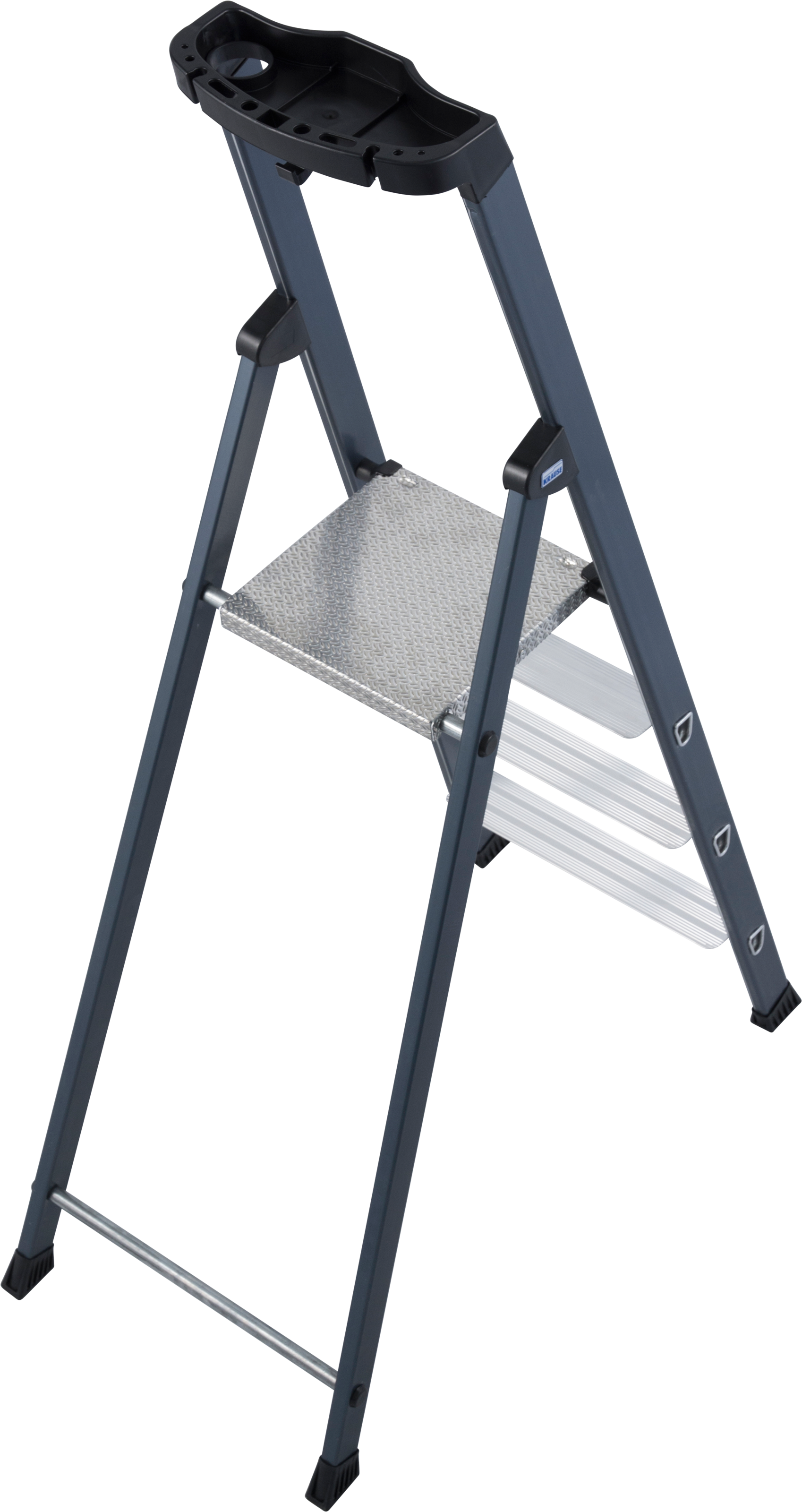KRAUSE Stehleiter »SePro S«, Alu eloxiert, 1x4 Stufen, Arbeitshöhe ca. 285 cm