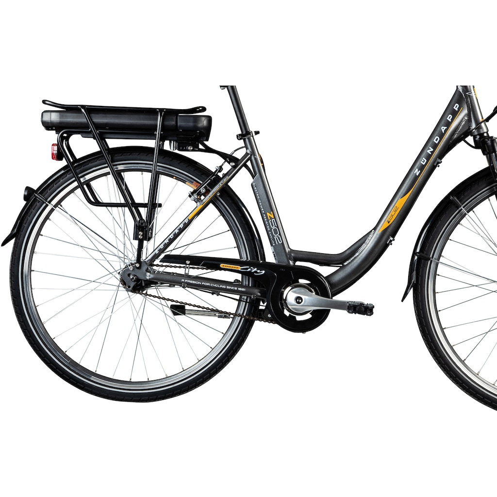 Zündapp E-Bike »Z502«, 7 Gang, Frontmotor 240 W