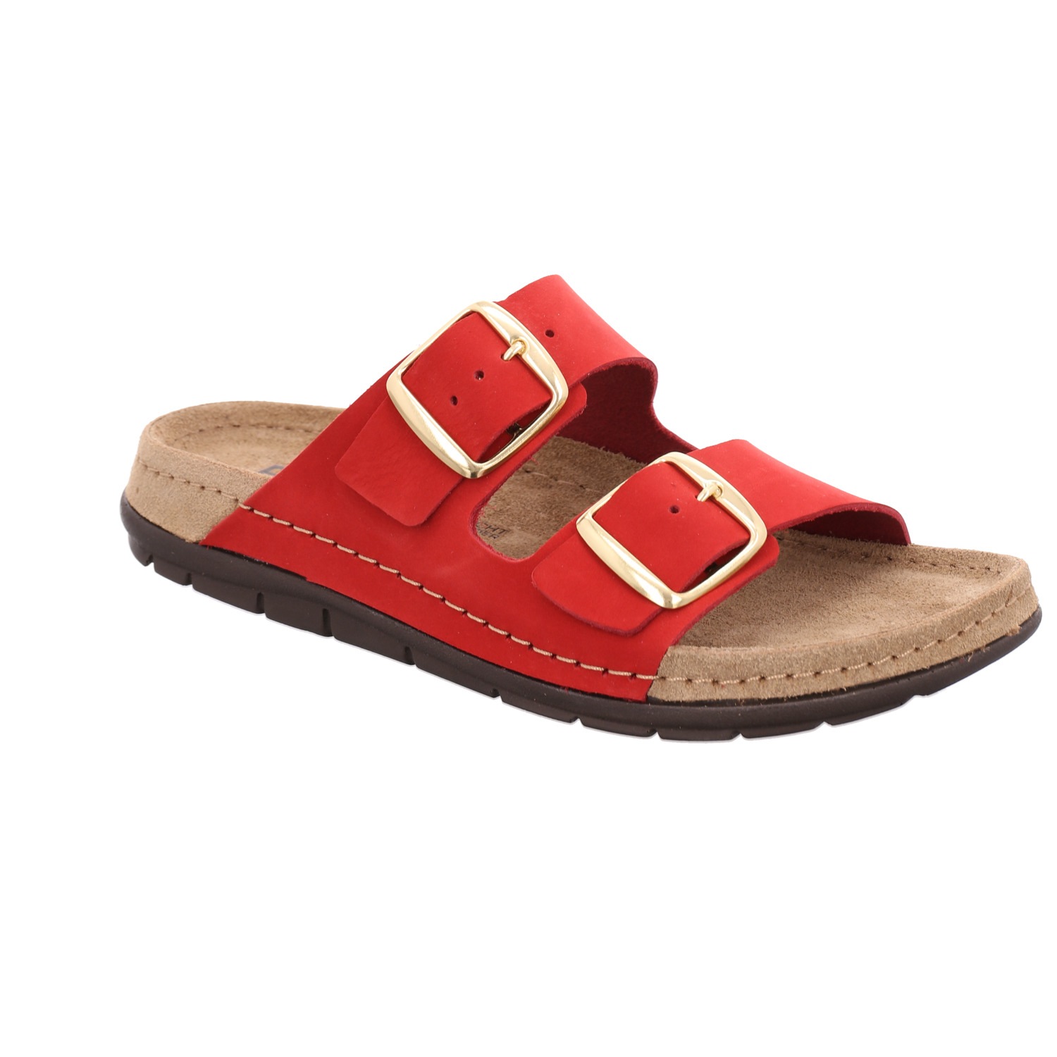 Rohde Pantolette "Rodigo-D" Sommerschuh, Schlappen, Hausschuh mit Schnallen günstig online kaufen