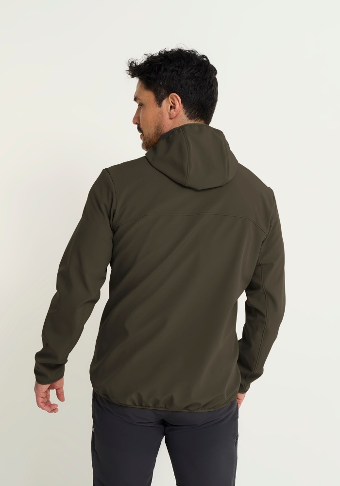 Jack Wolfskin Outdoorjacke »WILD WINDS HOODED JKT M« für Wandern und andere Aktivitäten im Freien