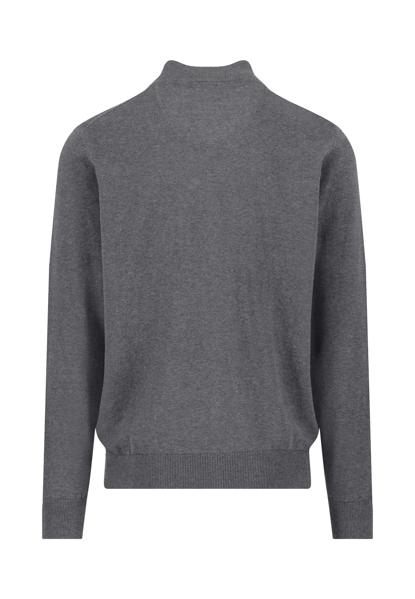 FYNCH-HATTON Strickpullover aus Baumwolle, mit Stehkragen, mit Reißverschlu günstig online kaufen