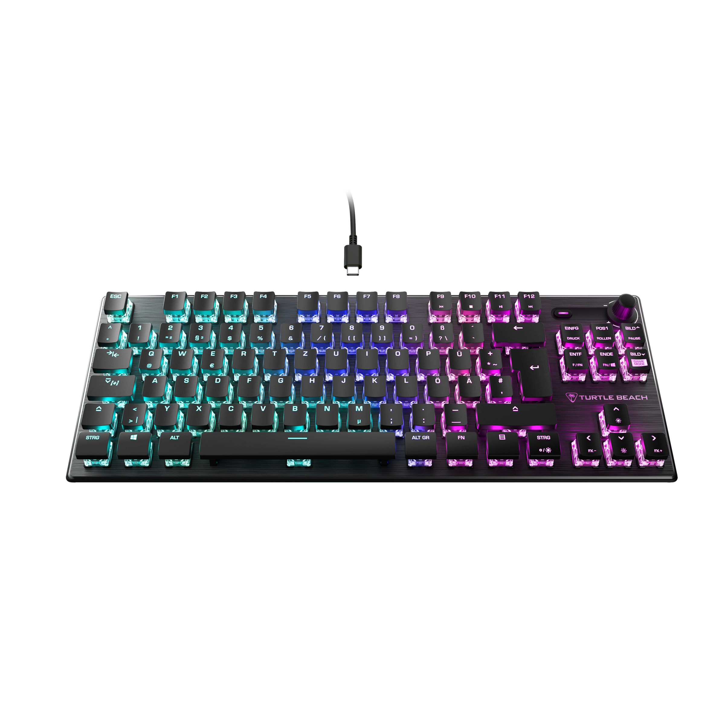 Gaming-Tastatur »Vulcan TKL AIMO, Linear Roter Switch«,...
