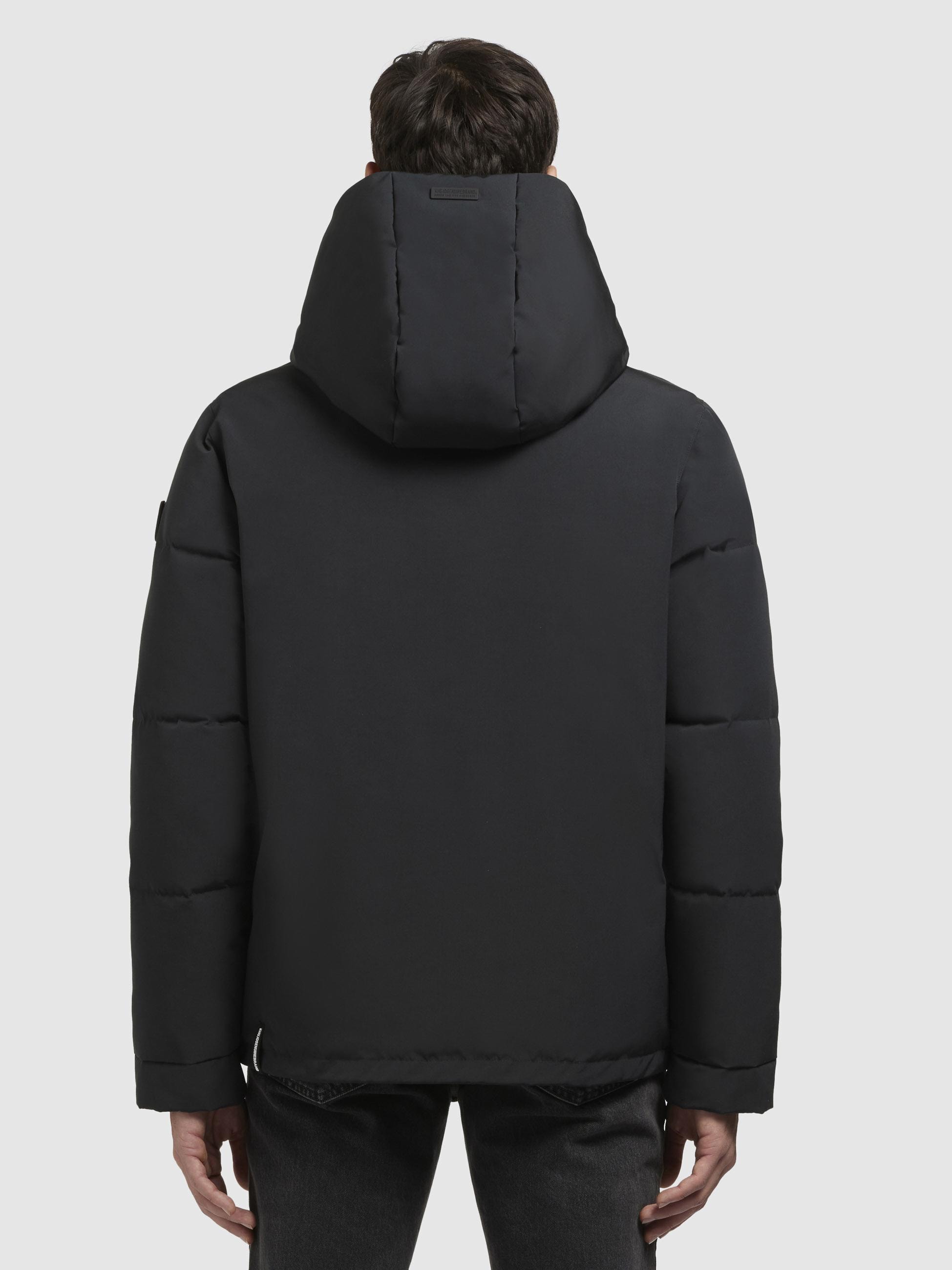 khujo Winterjacke »Gero«, mit Kapuze, Warme Herren Outdoorjacke mit Kapuze